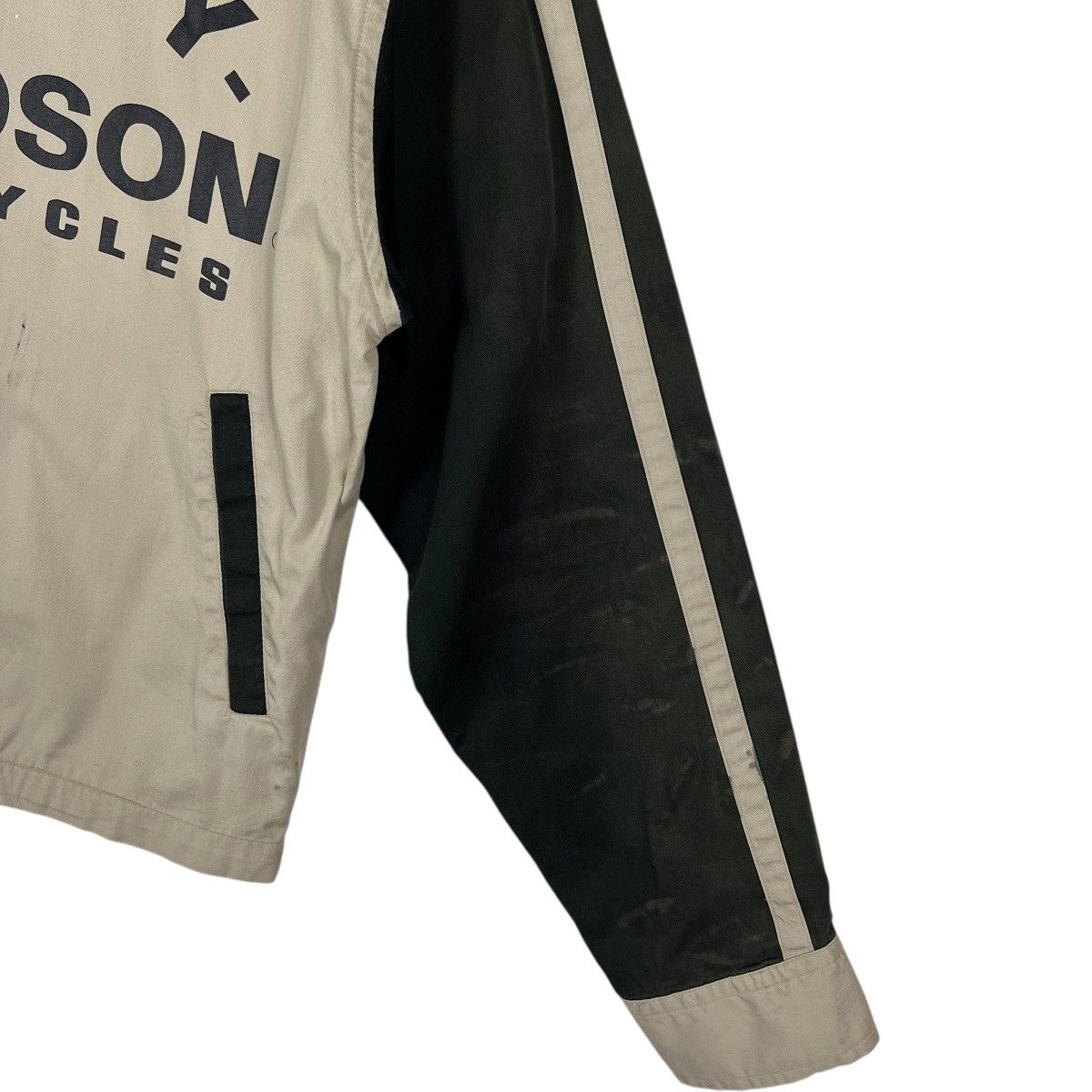 Harley Davidson 🔥 Vintage Harley Davidson MotorCycles Moto Racer Jacket Size US L / EU 52-54 / 3 - 8 Thumbnail