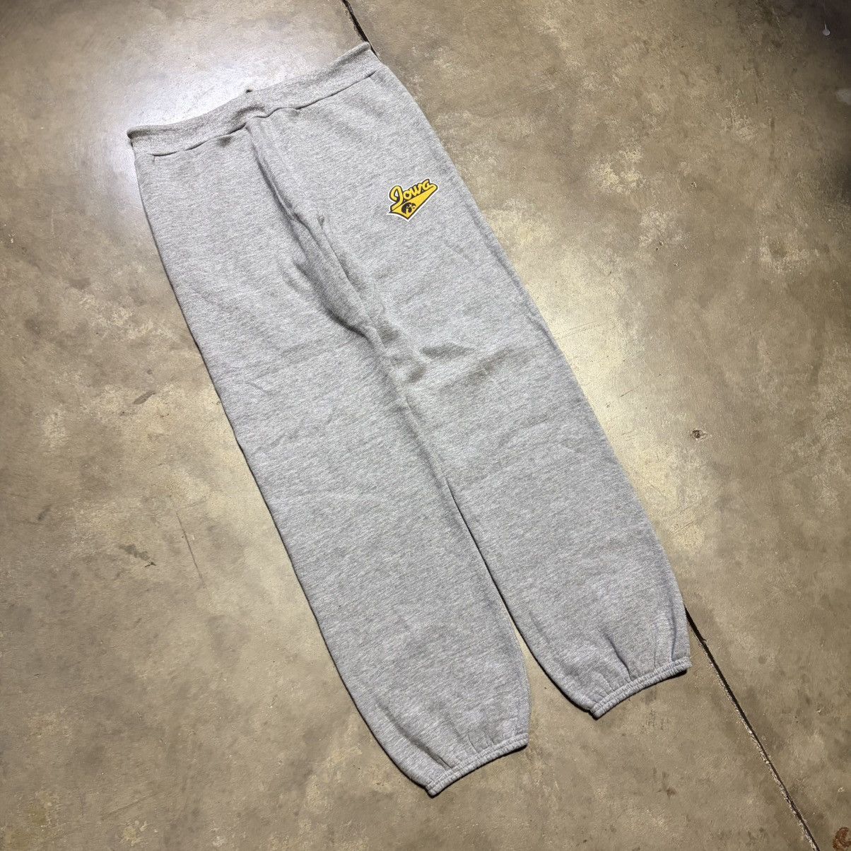 Vintage Vintage 70s Iowa Hawkeyes Jogger Sweatpants Sportswear USA Size US 31 - 2 Thumbnail