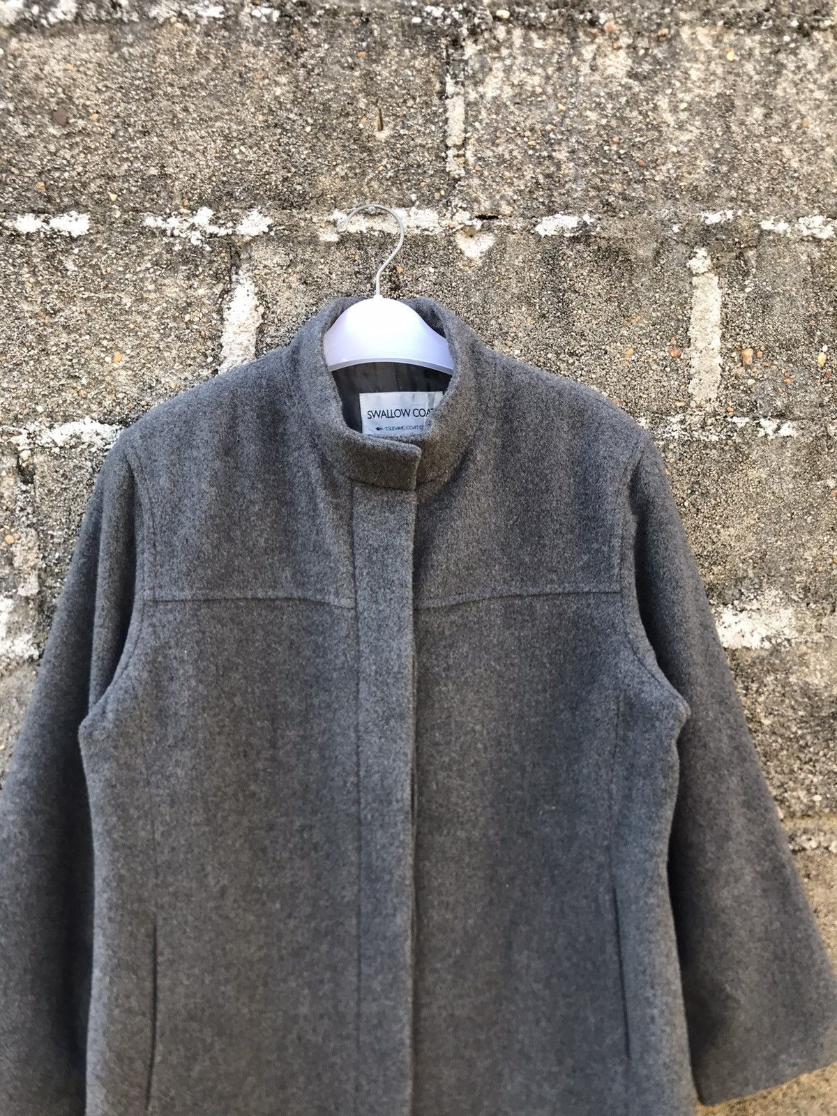 Designer × Japanese Brand × Vintage ⚡️Vintage Swallow Coat Wool Long Coat Size M / US 6-8 / IT 42-44 - 5 Thumbnail