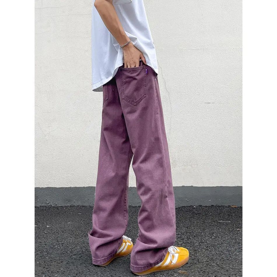 Japanese Brand Retro loose wide leg slightly flared jeans Size US 30 / EU 46 - 4 Thumbnail