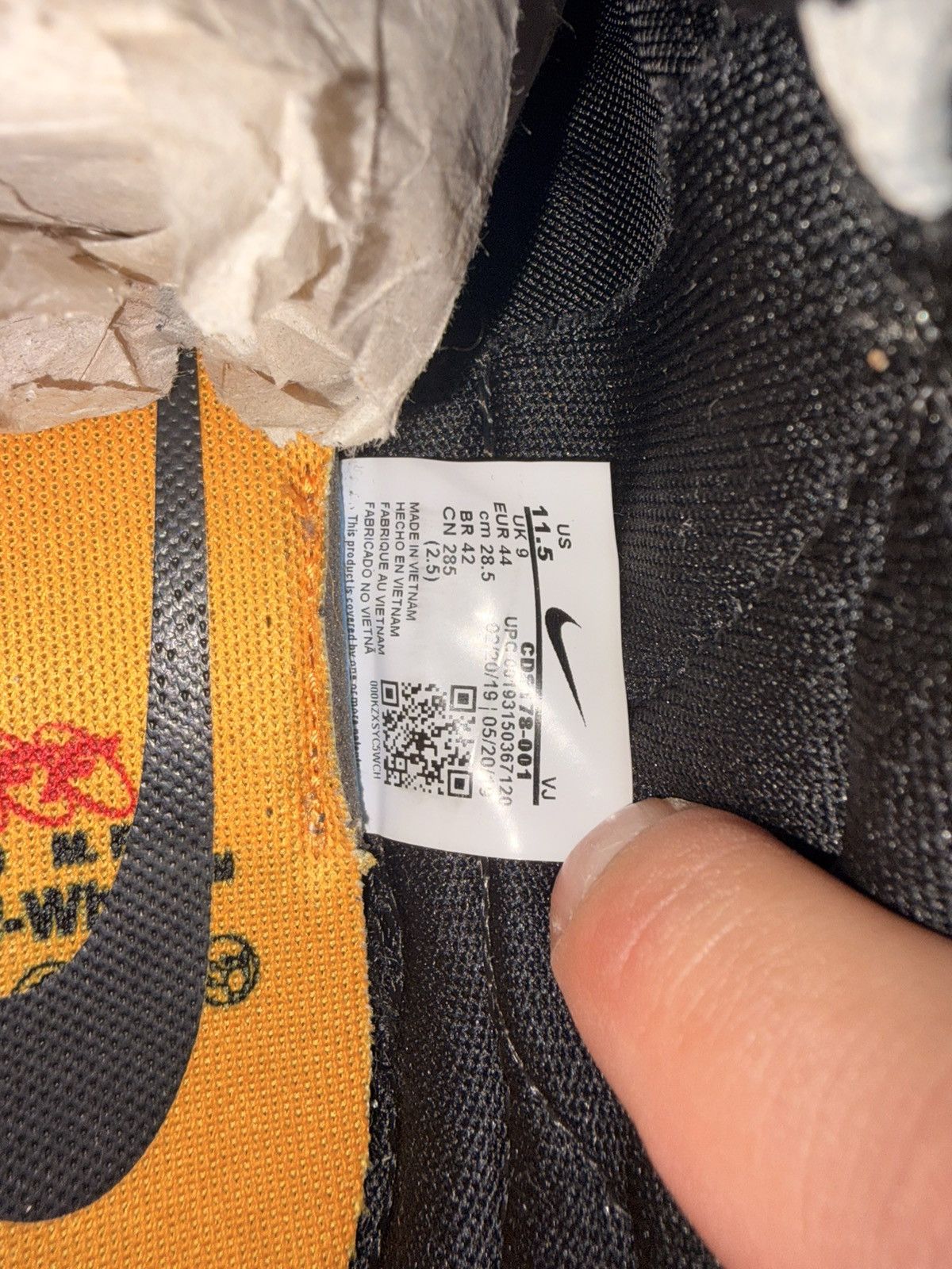 Nike × Off-White Vapor street Size US 10 / EU 43 - 5 Thumbnail