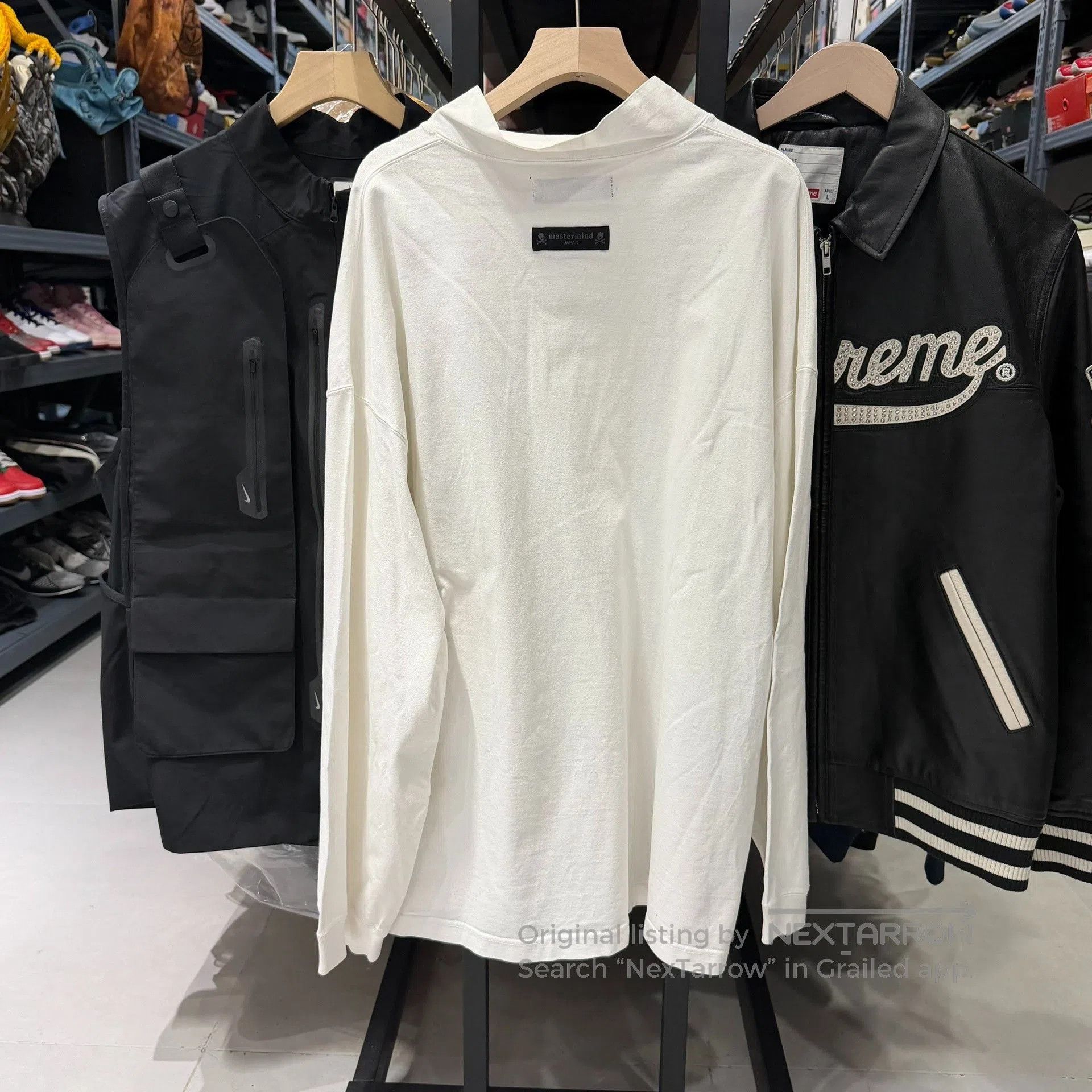 Mastermind Japan mastermind JAPAN MMJ Collaboration Long-sleeve. Size US L / EU 52-54 / 3 - 9 Thumbnail