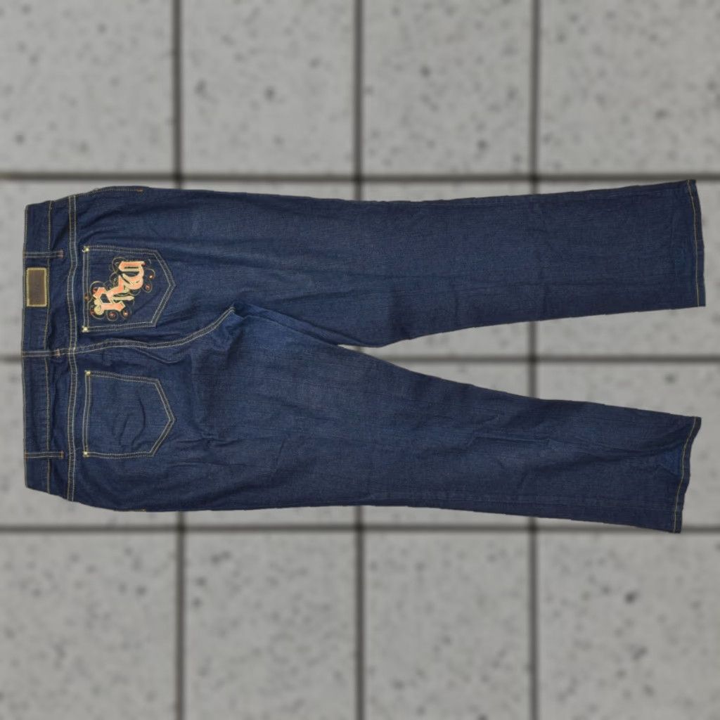 Rocawear Rocawear Women's Jeans Size 16 Dark Wash Bootcut Denim Embroidered Back Pocket Size 38" / US 16 / IT 52 - 1 Thumbnail