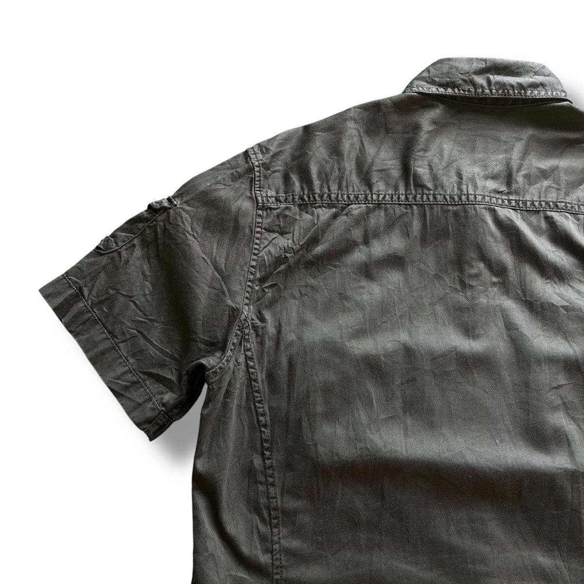 Issey Miyake OFFER🤝 TETE HOMME ISSEY MIYAKE ARMY STYLE ZIPPED UP SHIRT Size US M / EU 48-50 / 2 - 10 Thumbnail