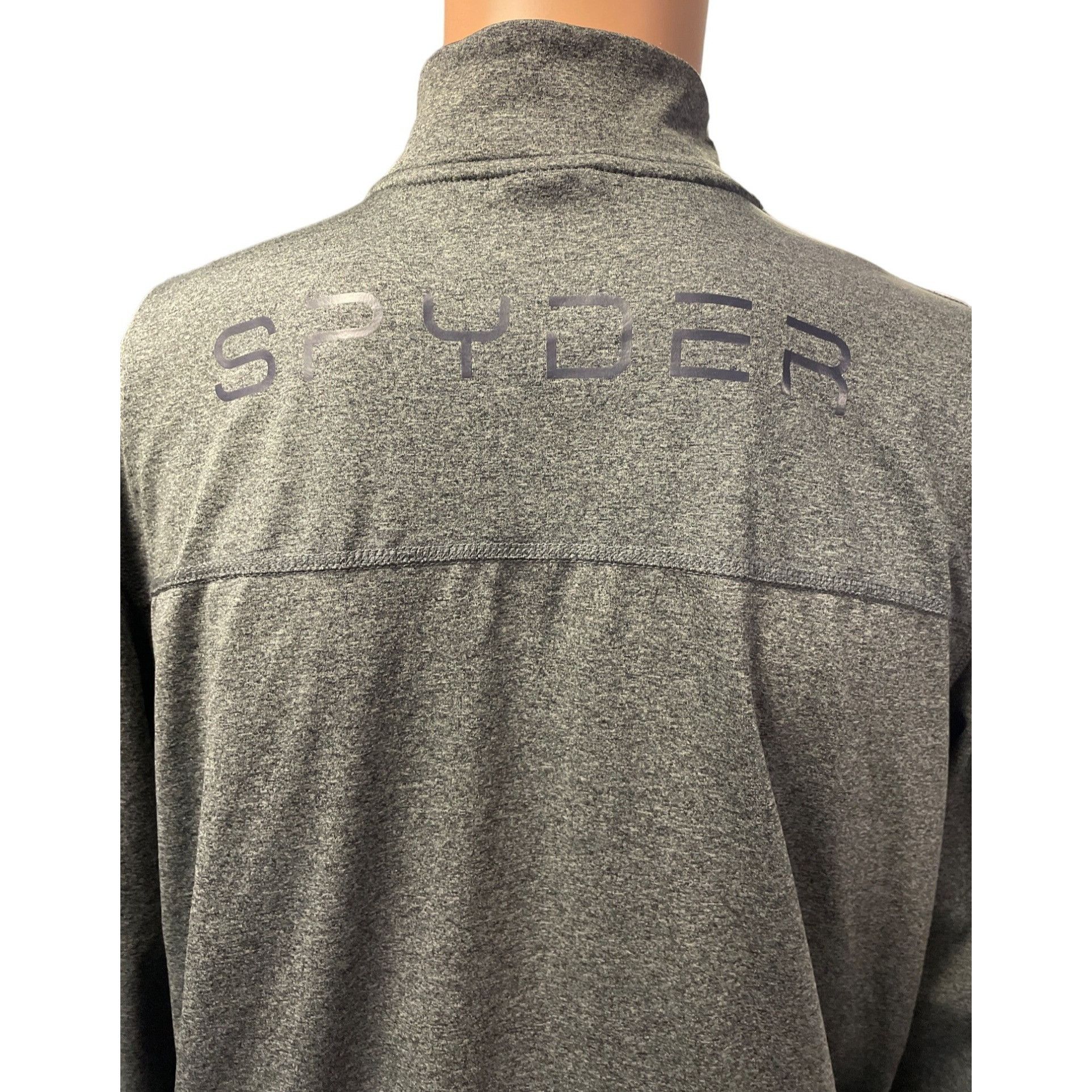 Spyder Spyder Active Men's Gray Pullover Sweater Long Sleeve Size L Size US L / EU 52-54 / 3 - 4 Thumbnail
