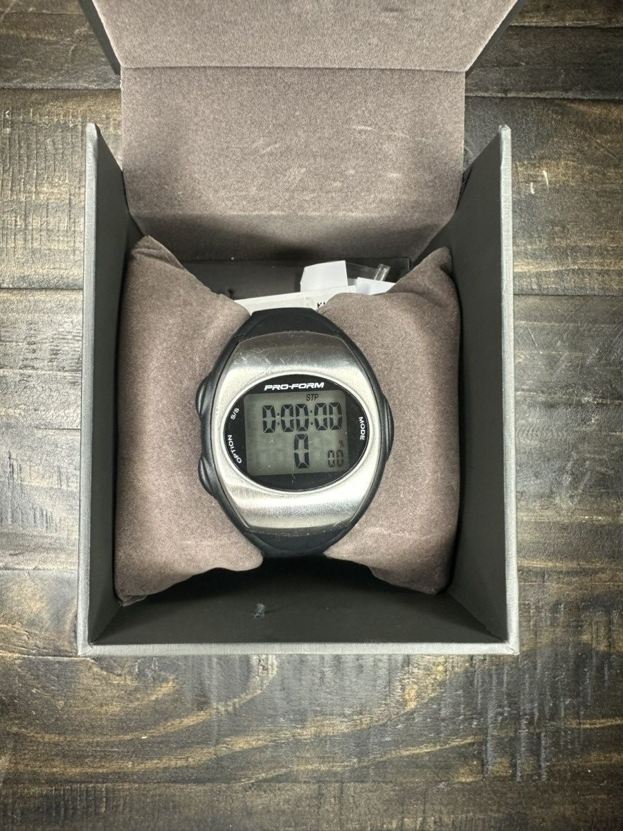 Other Pro Form Black and silver digital watch Size ONE SIZE - 4 Thumbnail