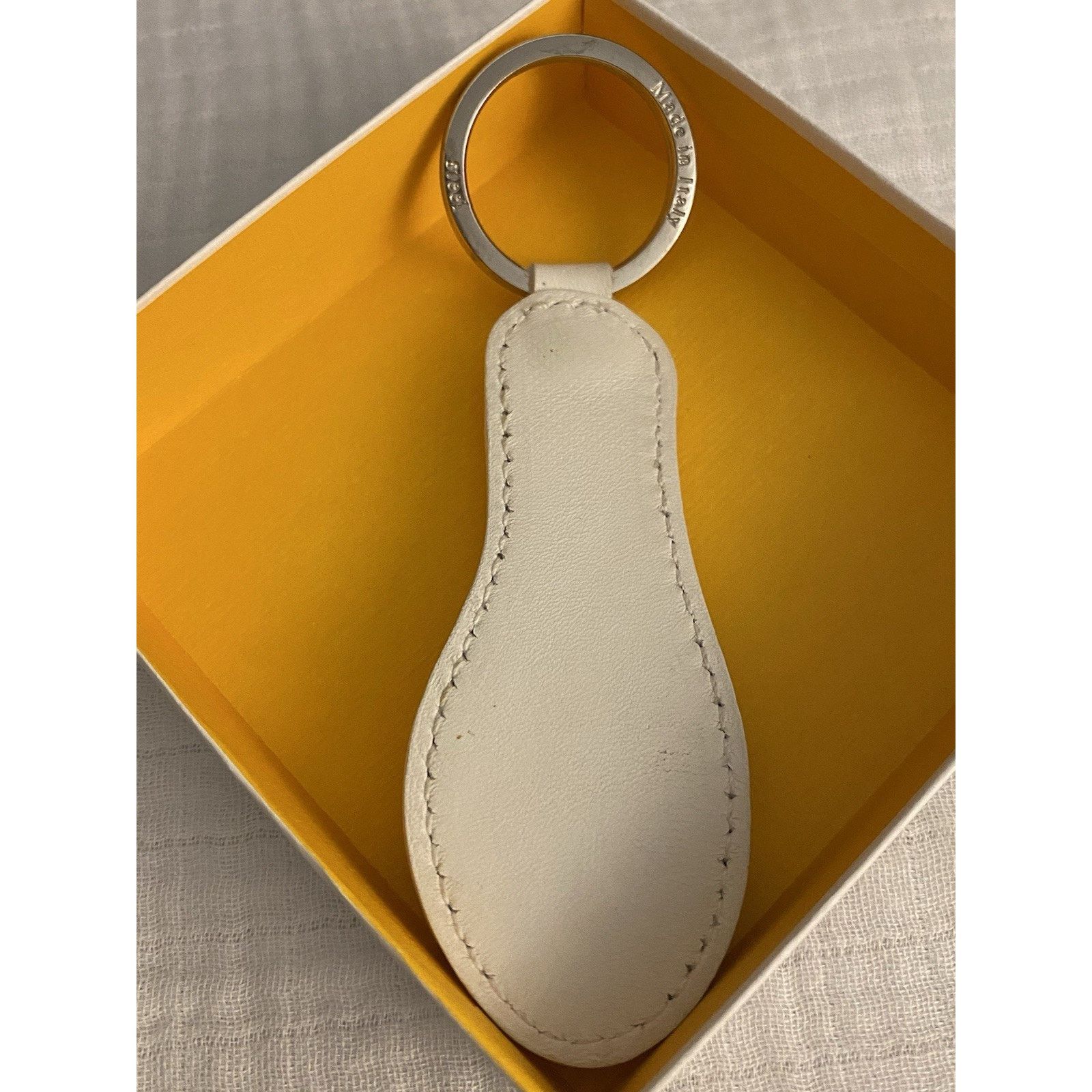 Furla Furla Leather Key Charm-white Sandal W Flower Size ONE SIZE - 4 Thumbnail