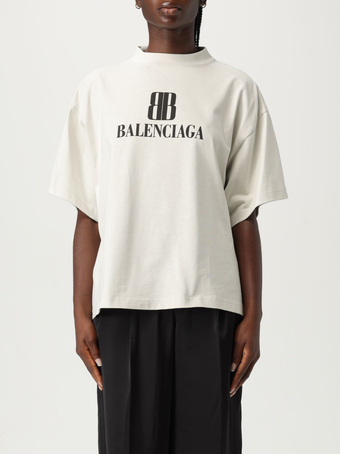 Balenciaga Balenciaga Red Cropped T-Shirt Keep Calm | Grailed