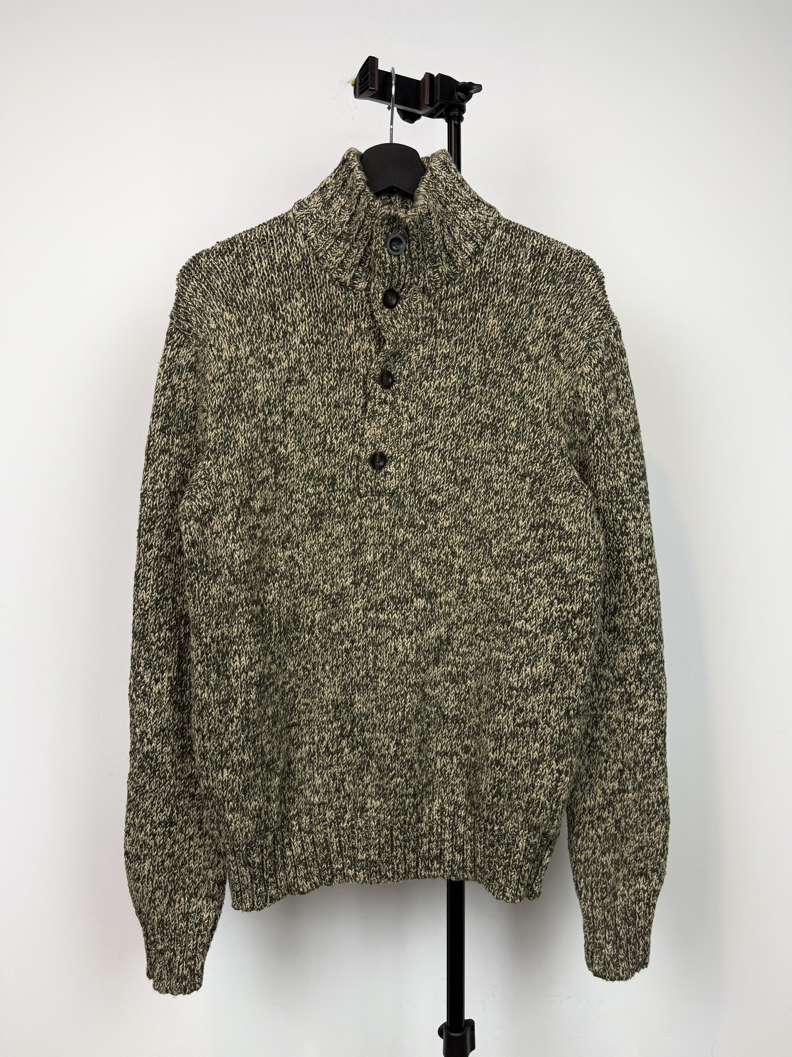 Polo Ralph Lauren Vintage 90s Polo by Ralph Lauren Chunky Hard Knit Sweater Size US M / EU 48-50 / 2 - 1 Thumbnail