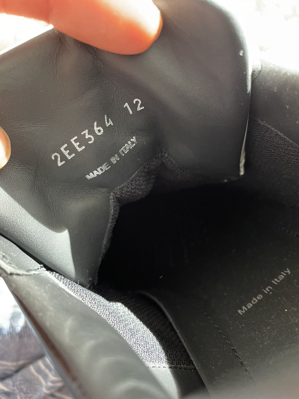 Prada Prada Downtown Leather Black/White Size US 12 / EU 45 - 9 Thumbnail