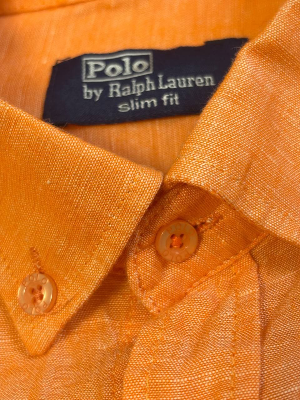Polo Ralph Lauren Polo Ralph Lauren Blake men's shirt, orange, made in USA Size US L / EU 52-54 / 3 - 9 Thumbnail