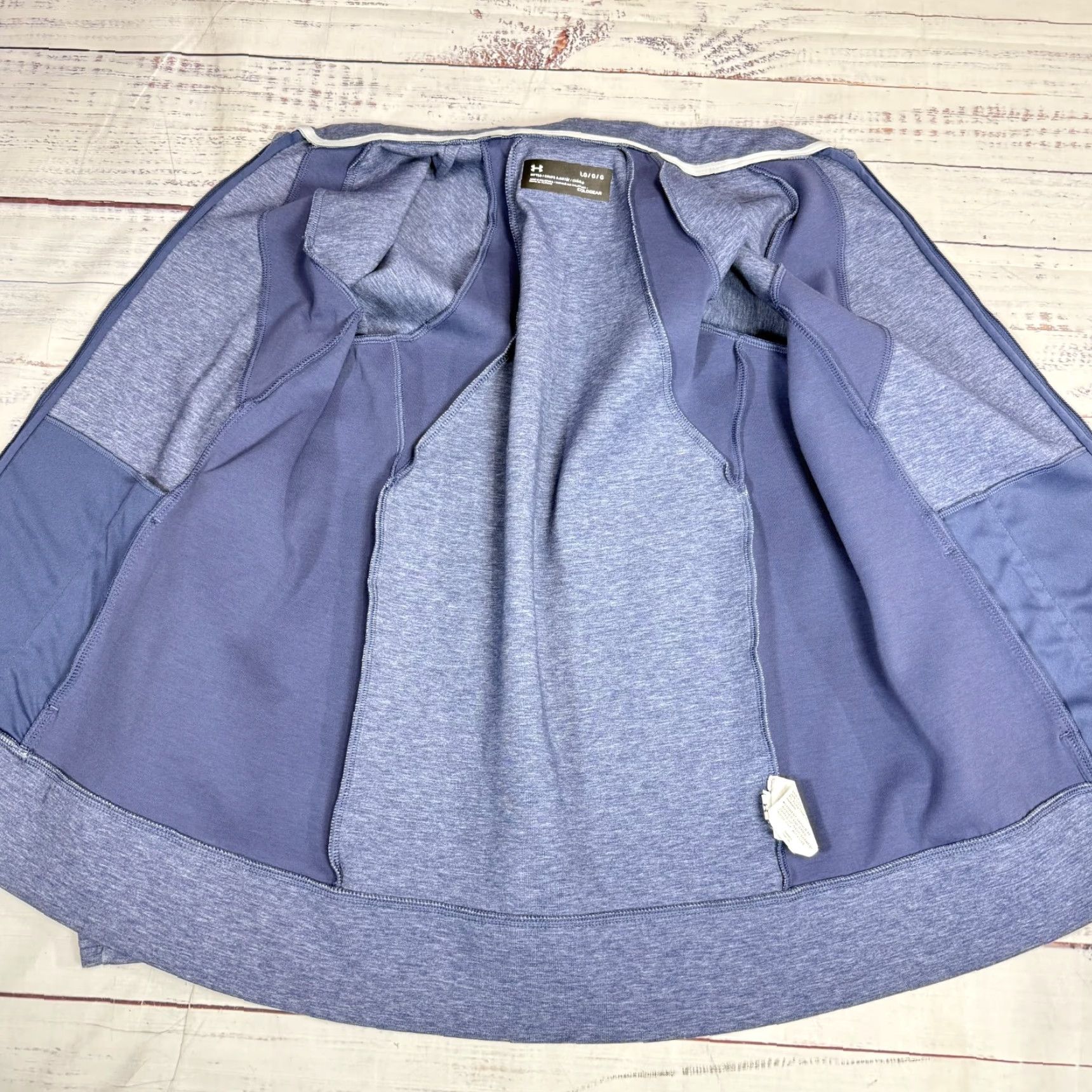 Under Armour Under Armour Storm Fitted ColdGear Lavender Purple Jacket Zip Up Women's L Size L / US 10 / IT 46 - 6 Thumbnail