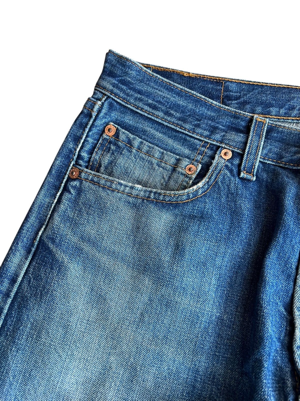 Levi's Vintage Levis 501 Distress Jean Very Rare Size US 31 - 4 Thumbnail