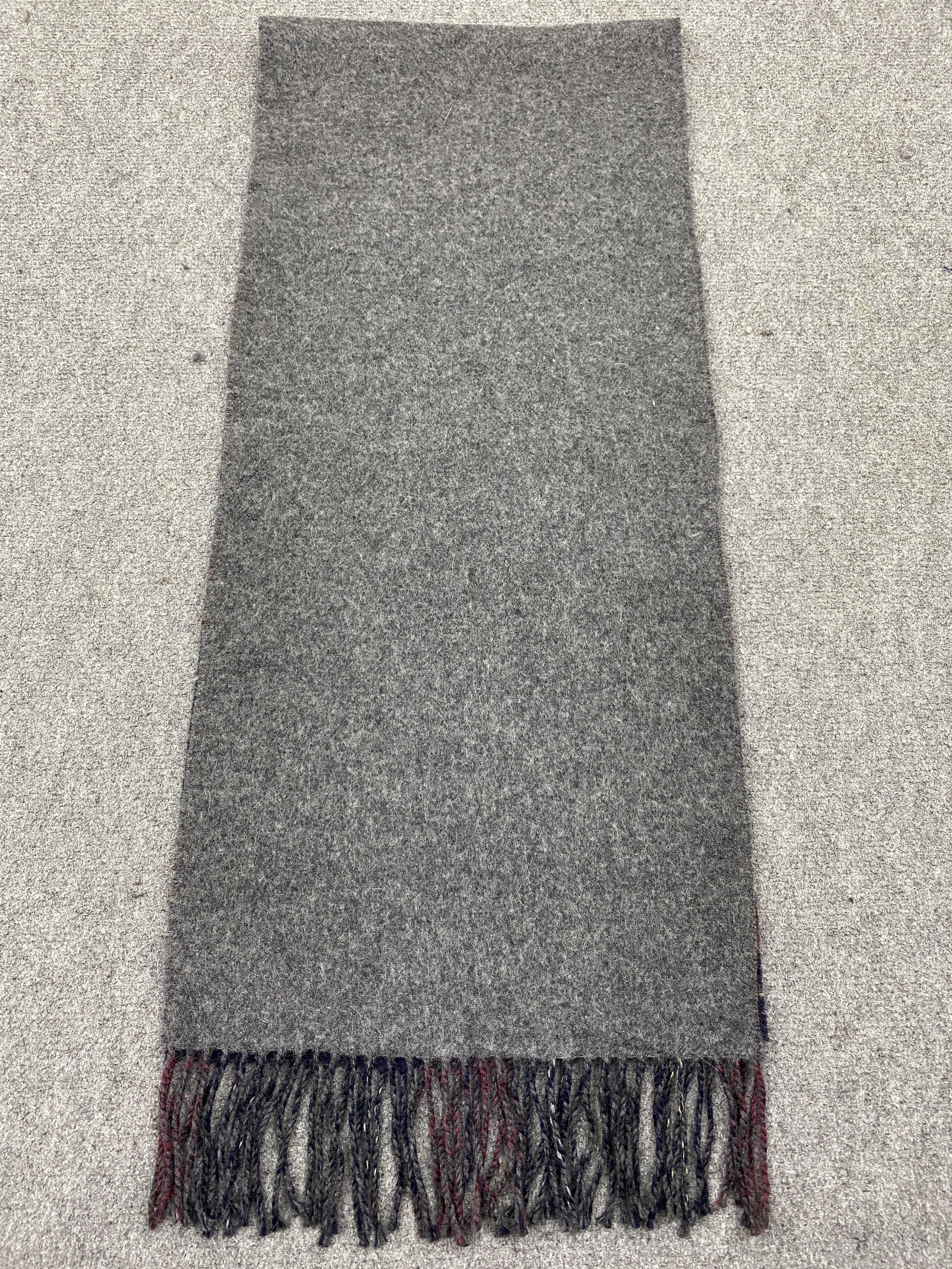 S.T. Dupont S.T Dupont Wool Scarf Muffler Neckwear SC0244 Size ONE SIZE - 2 Thumbnail