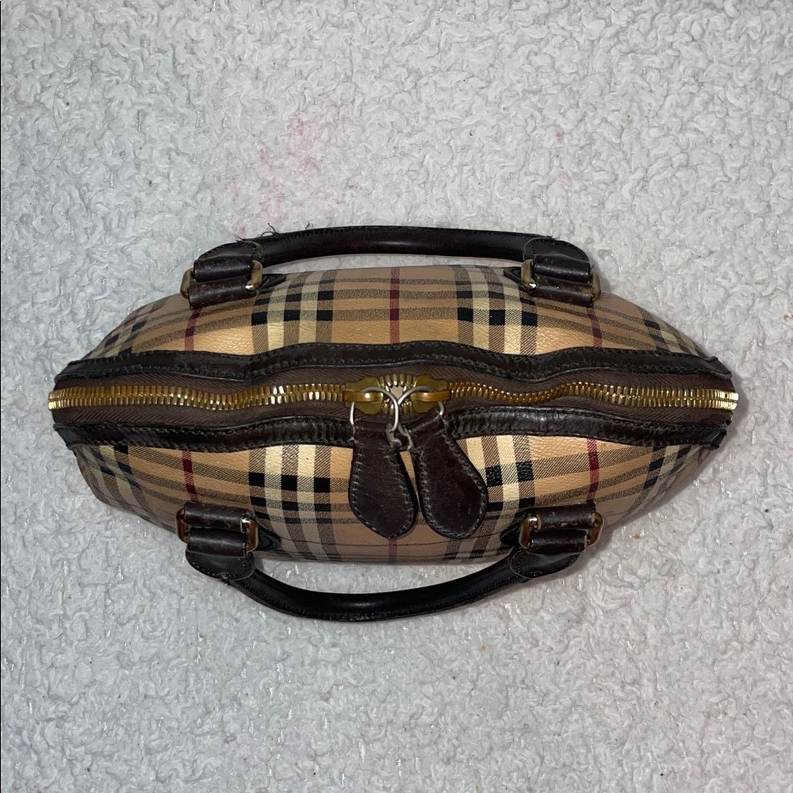 Burberry Burberry Haymarket Check Orchard Bowler Bag Size ONE SIZE - 6 Thumbnail