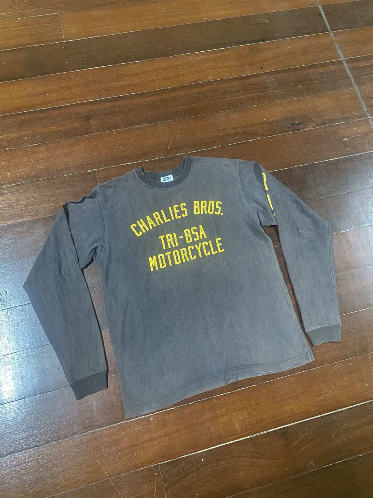 Warehouse & Co. Vintage PHERROW charlies bros hillsboro m.c longsleeve tee Size US L / EU 52-54 / 3 - 5 Thumbnail