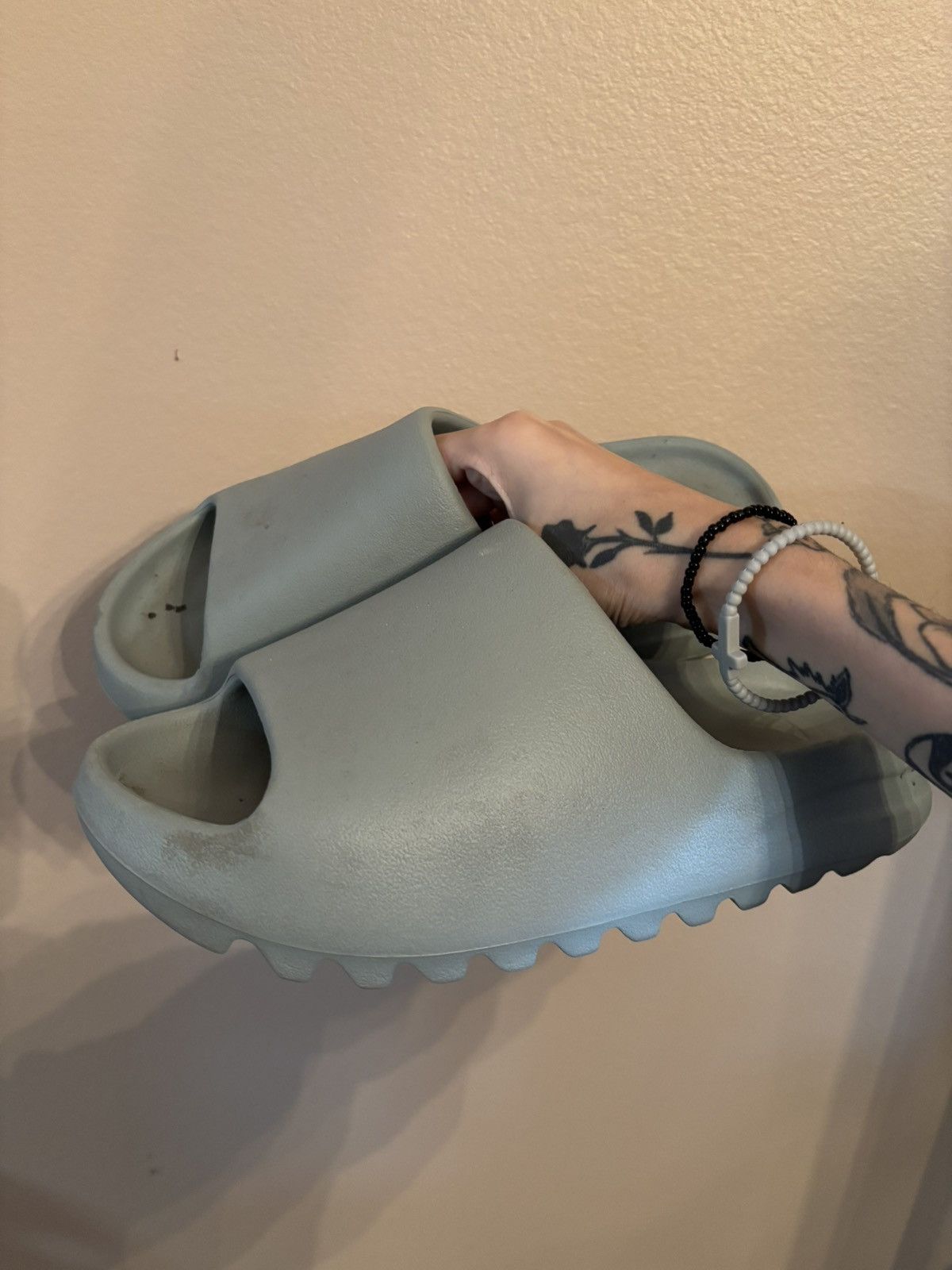 Yeezy Adidas Yeezy Slides 'Salt' Size US 7 / EU 40 - 6 Thumbnail