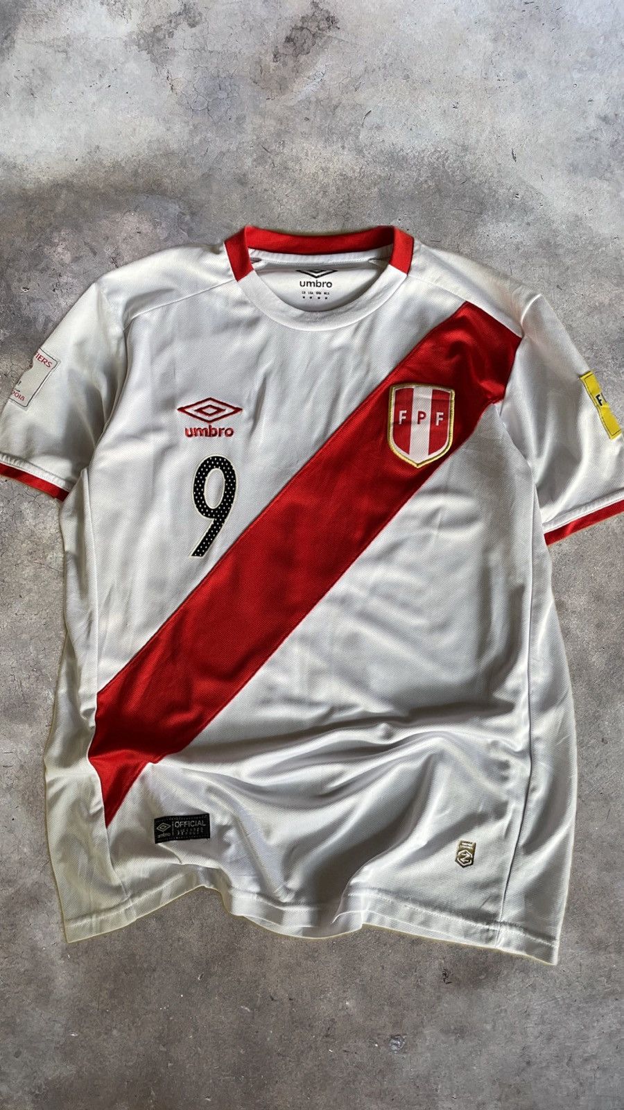 Vintage Adidas Peru 🇵🇪 National Soccer Futbol Jersey Kit Size US M / EU 48-50 / 2 - 1 Thumbnail