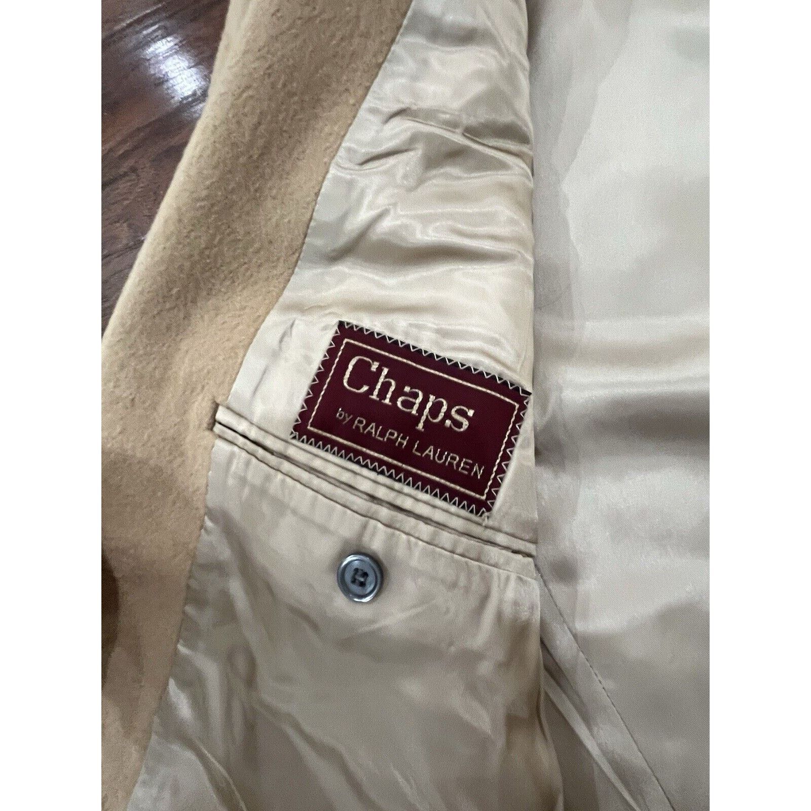 Chaps Chaps Ralph Lauren Scottish Camel Hair Sport Coat Blazer M-L Size US L / EU 52-54 / 3 - 4 Thumbnail