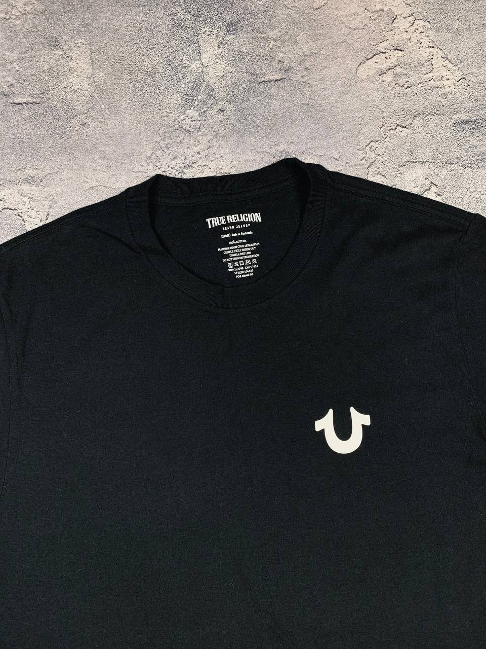 True Religion True Religion Black Tee XL Buddha Logo Large Back Graphic Size US XL / EU 56 / 4 - 5 Thumbnail