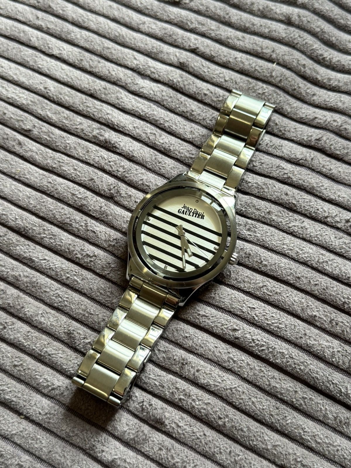 Jean Paul Gaultier Jean Paul Gaultier Archive Silver Man Watch Grail JPG Size ONE SIZE - 2 Thumbnail
