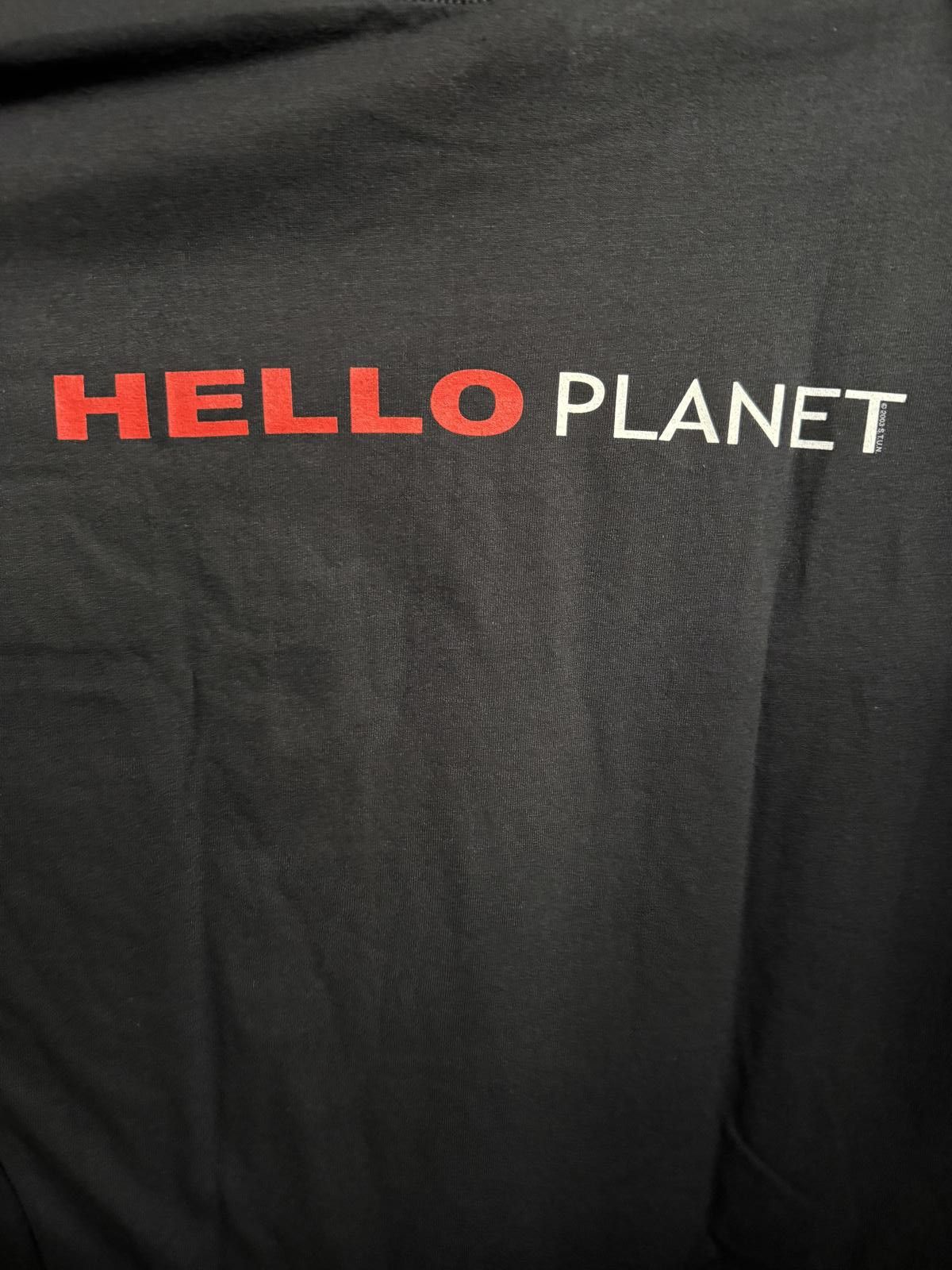 Gildan Y2K S.T.U.N Band T-shirt - Stun Hello Planet Tee- XL Size US XL / EU 56 / 4 - 4 Thumbnail