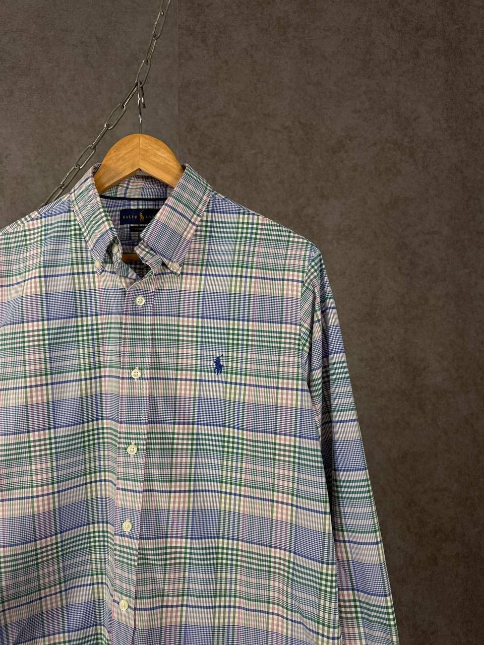 Polo Ralph Lauren Polo Ralph Lauren designer logo checkered shirt Size US M / EU 48-50 / 2 - 2 Thumbnail