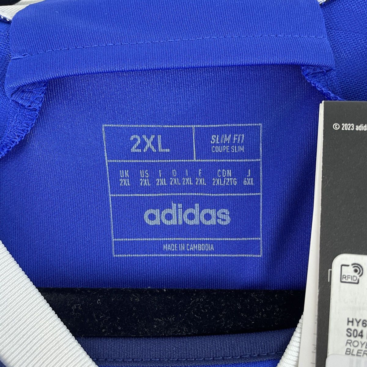 Adidas Schalke 04 Darko Churlinov Home Adidas Jersey 2023/2024 Size US XXL / EU 58 / 5 - 6 Thumbnail