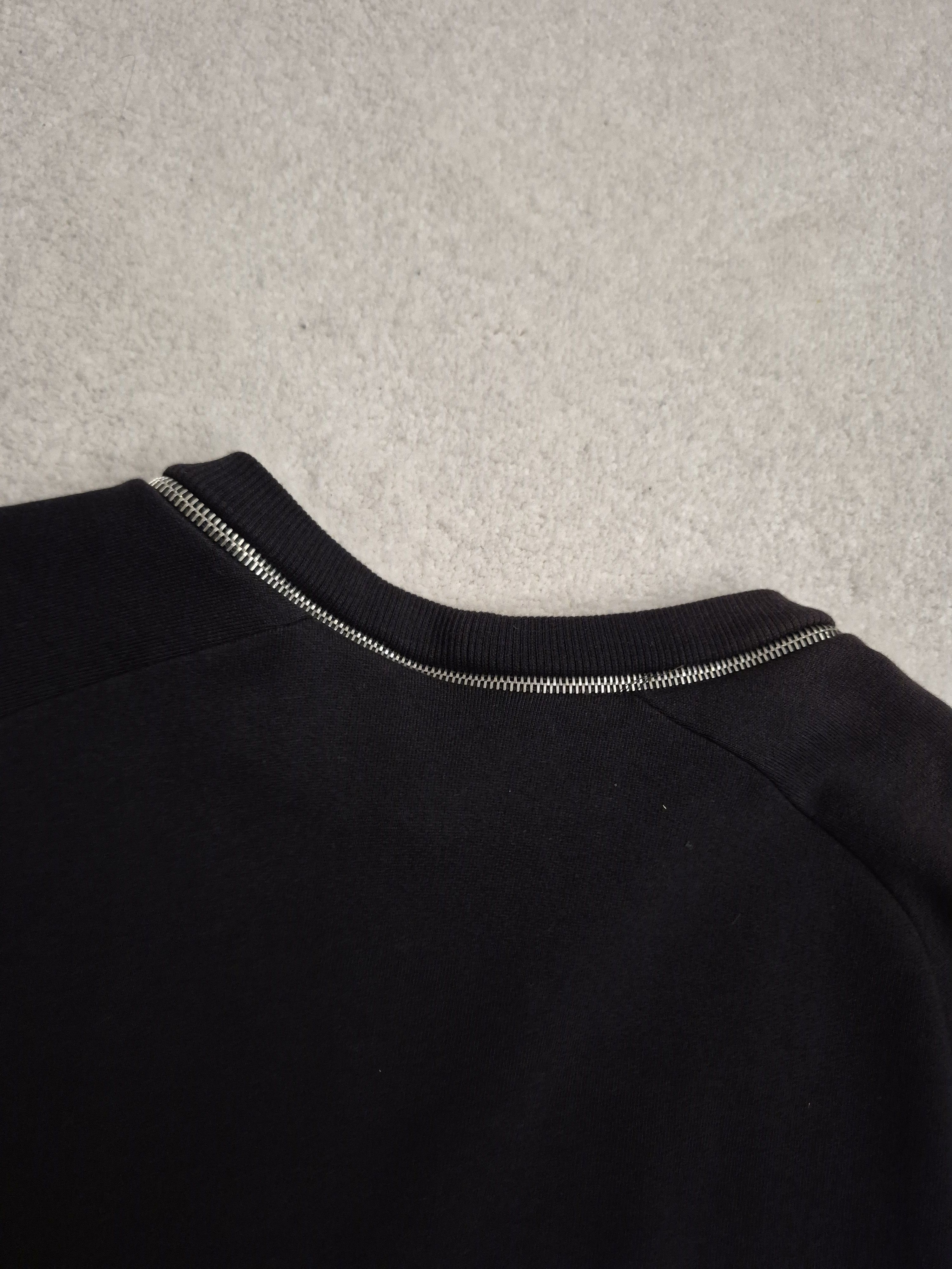 Saint Laurent Paris SAINT LAURENT ZIP NECK HEDI SWEAT MEDIUM BLACK Size US S / EU 44-46 / 1 - 6 Thumbnail