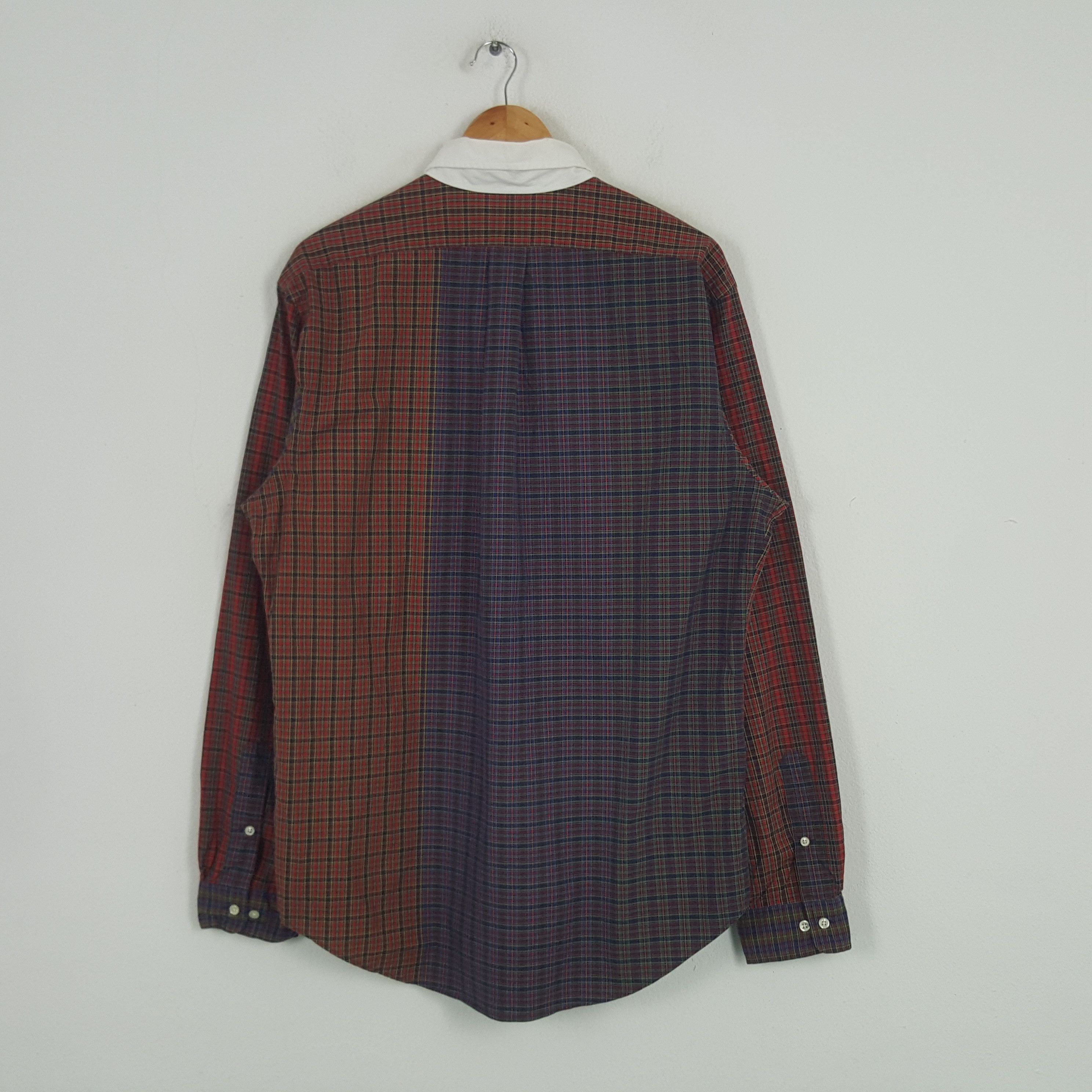 Ralph Lauren × Vintage Vintage Ralph Lauren American Brand Flannel Shirt Button Up Size US XL / EU 56 / 4 - 3 Thumbnail