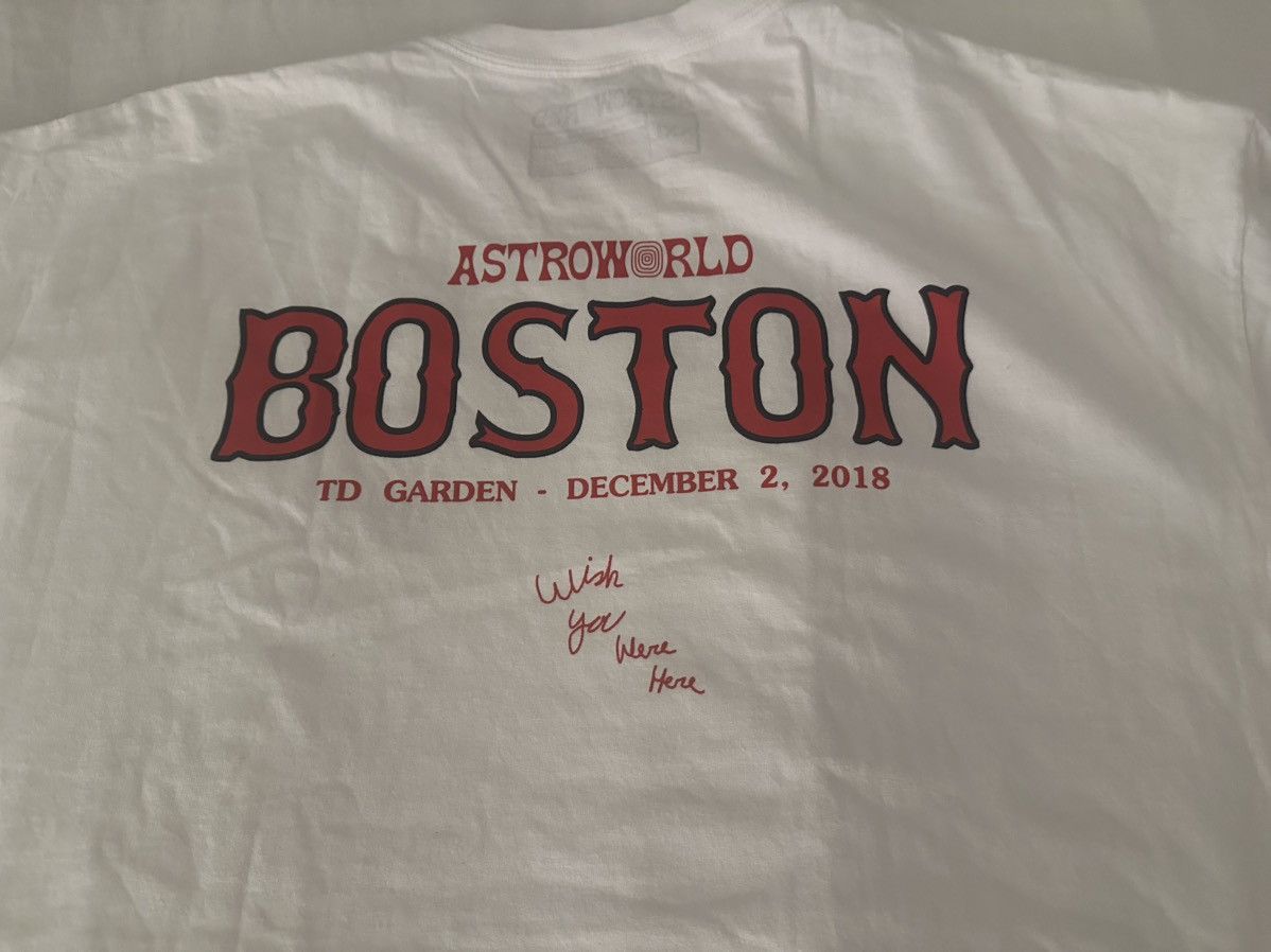Travis Scott Travis Scott Astroworld Boston T-Shirt Size US XXL / EU 58 / 5 - 4 Thumbnail