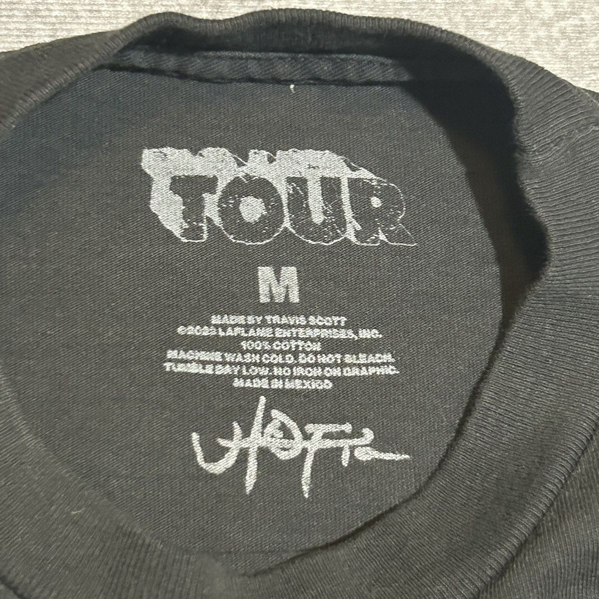 Band Tees × Travis Scott Travis Scott Utopia Tour Delresto Echoes Tee Size US M / EU 48-50 / 2 - 3 Thumbnail