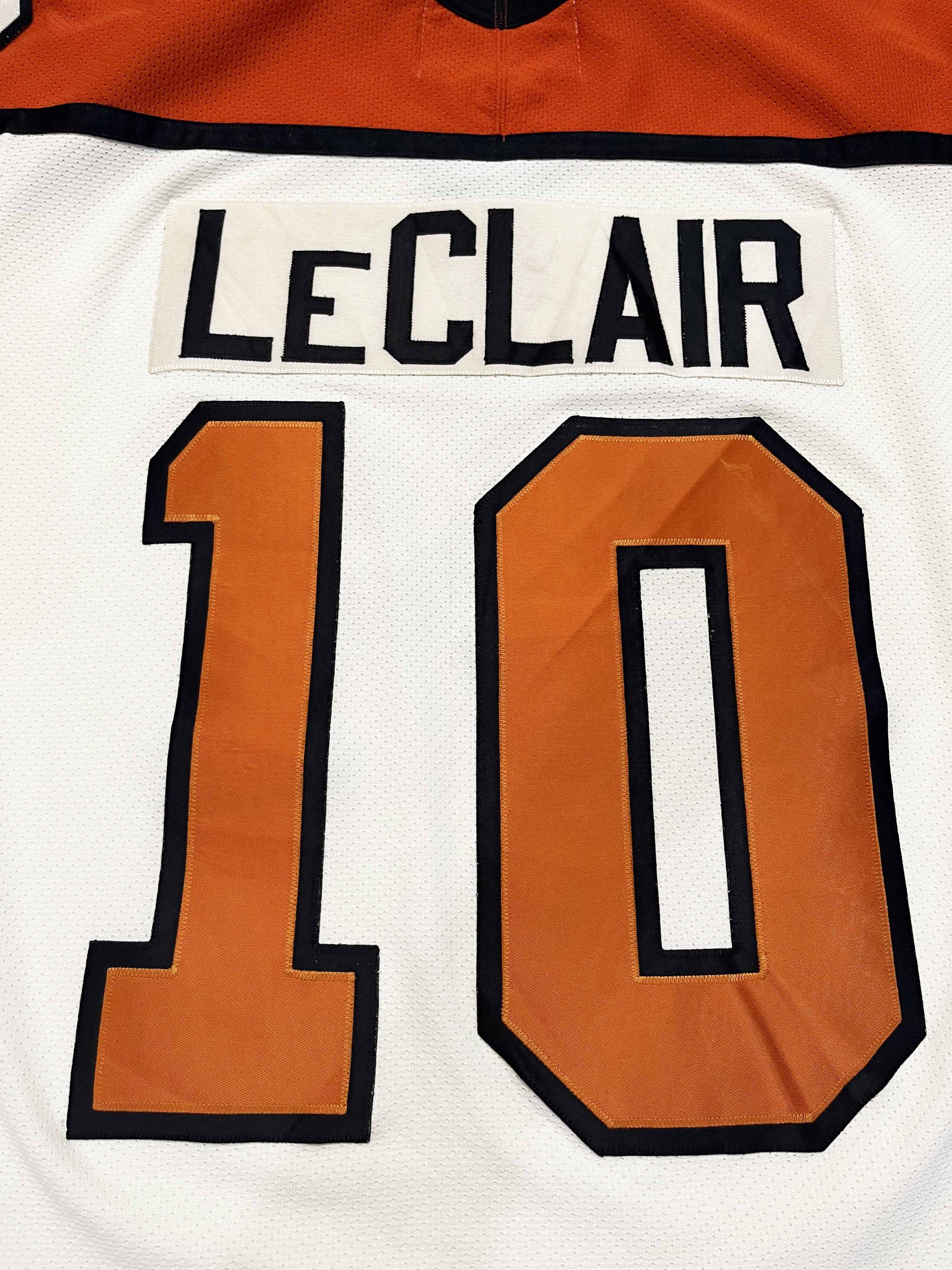 Ccm CCM Philadelphia Flyers LeCLAIR #10 NHL Hockey Jersey Size US L / EU 52-54 / 3 - 5 Thumbnail