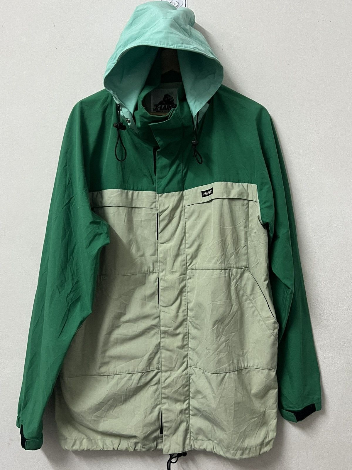 Xlarge XLarge jacket hoodie zipper tone green Size US XL / EU 56 / 4 - 1 Thumbnail