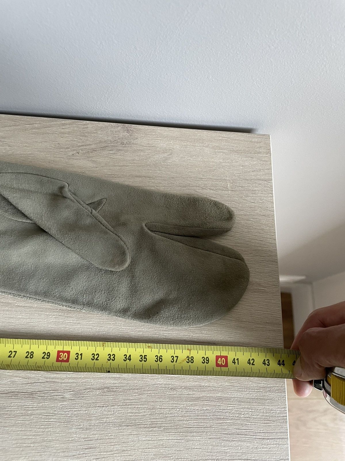 Maison Margiela AW2002 Leather Tabi Gloves Size ONE SIZE - 6 Thumbnail