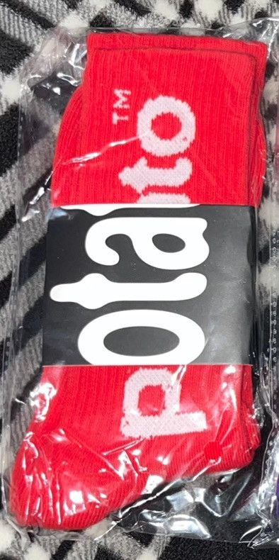 Imran Potato LAST DROP EVER EVER Imran Potato Logo Socks Bundle Size ONE SIZE - 7 Thumbnail