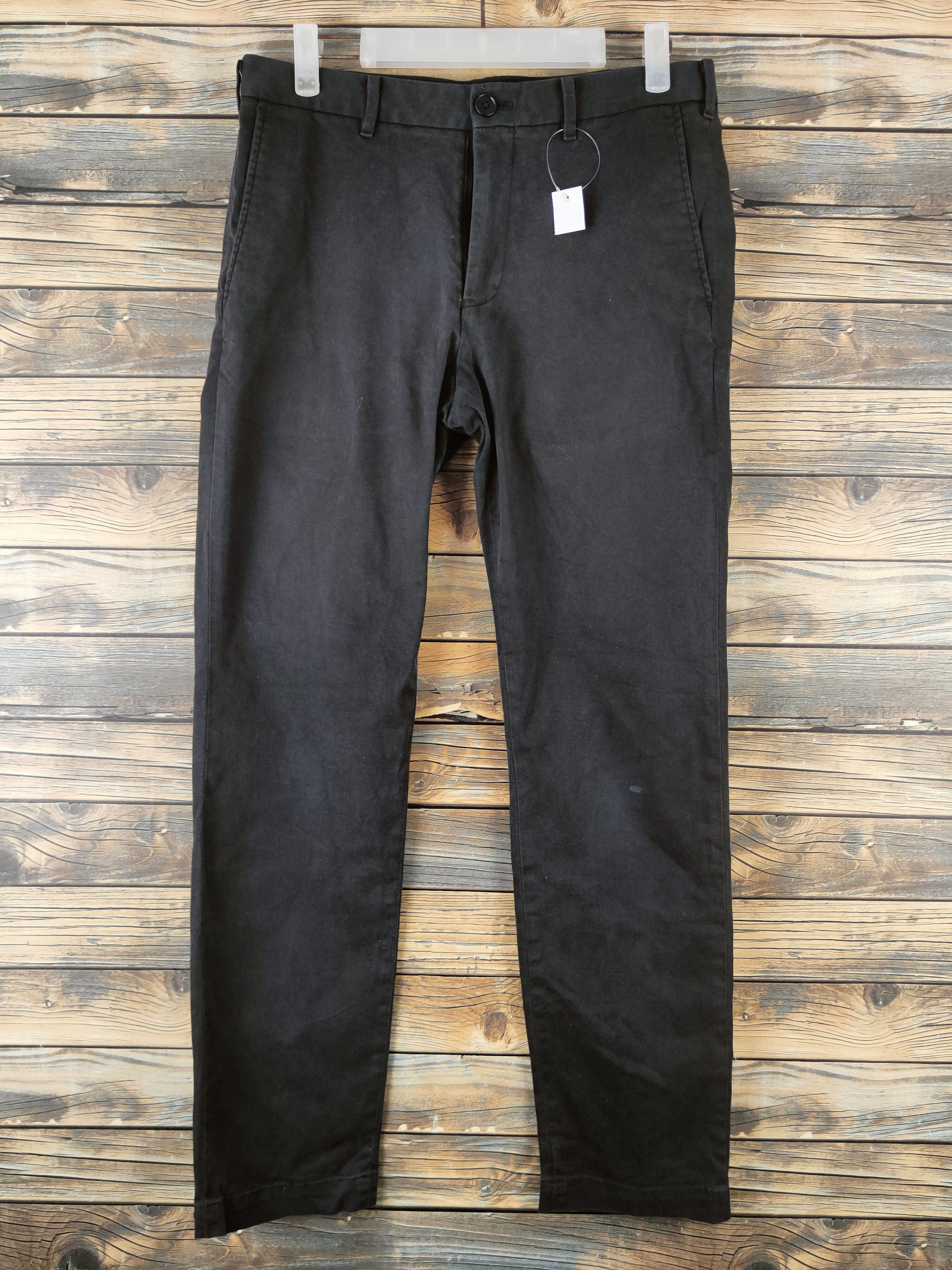 Japanese Brand DL Uniqlo Black Multipocket Casual Pants #46-319 Size US 30 / EU 46 - 1 Thumbnail