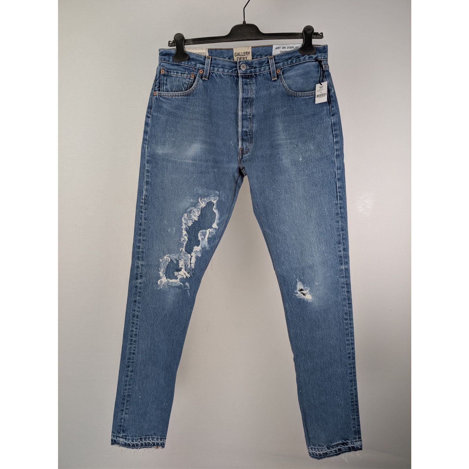 Gallery Dept. o1rshd1 5001 Denim Jeans in Blue Size US 33 - 2 Thumbnail