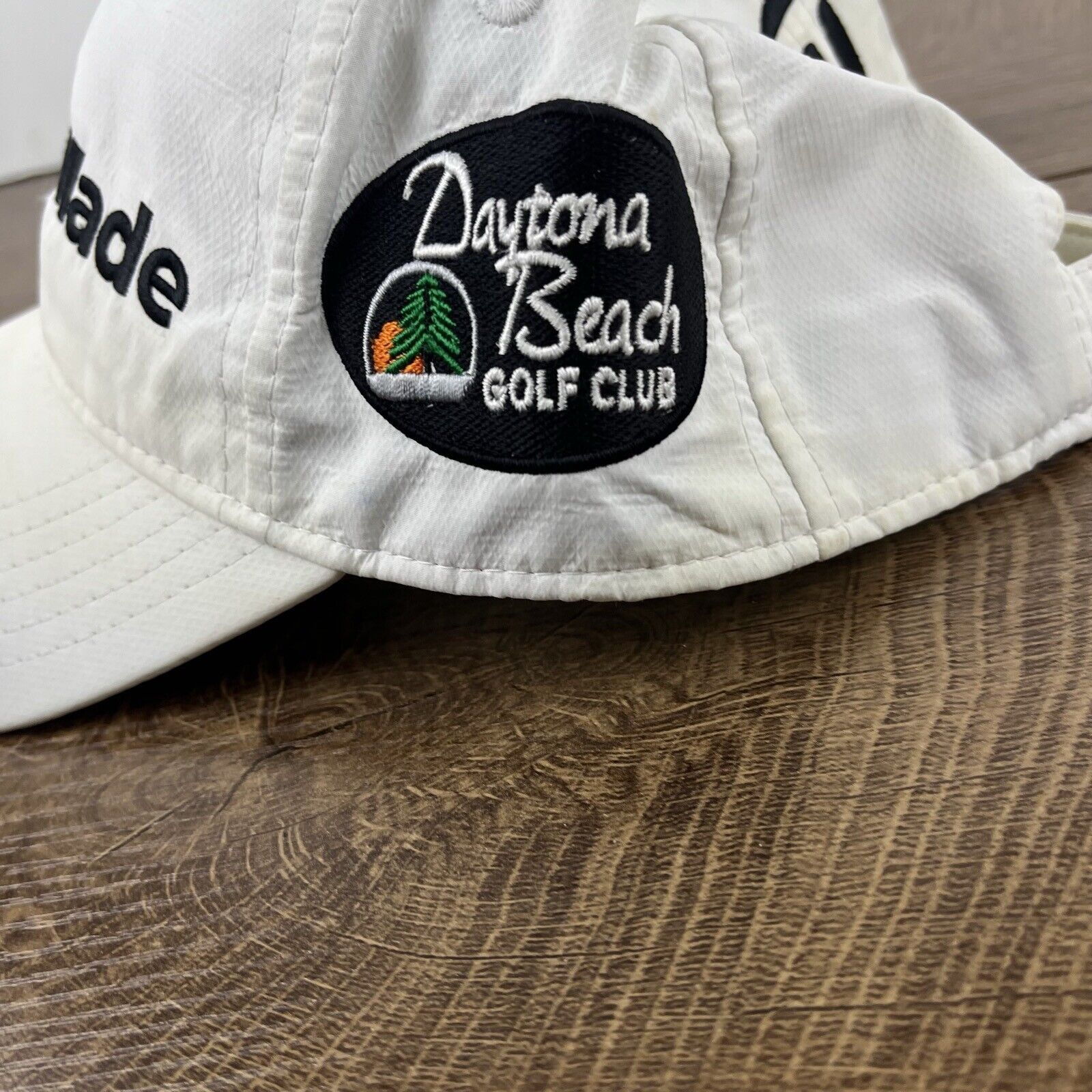 Other TaylorMade Golf Hat Daytona Beach White Adjustable Hat 2014 Size ONE SIZE - 9 Thumbnail