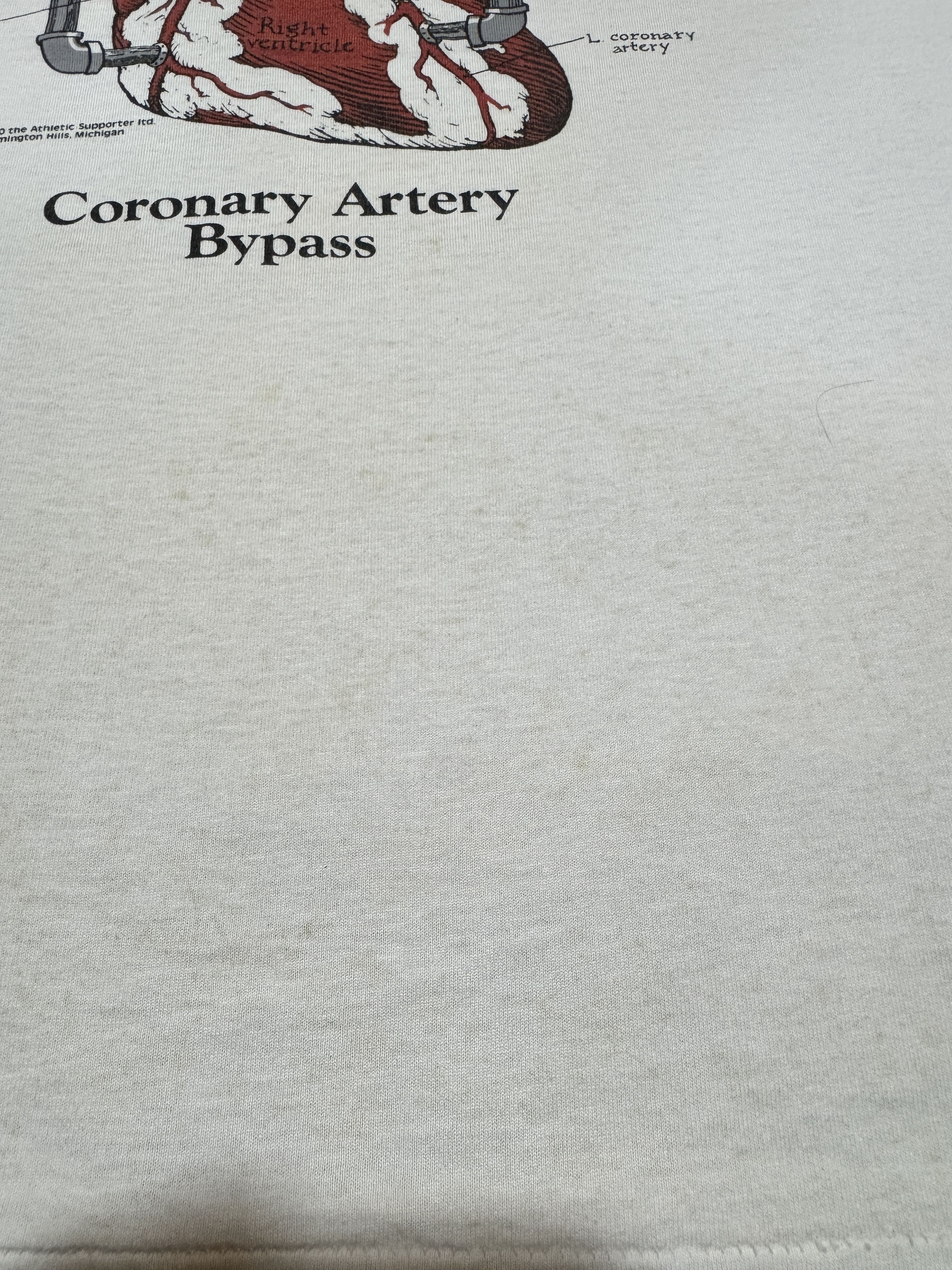 Other Vintage 80's Coronary Artery Bypass Travis Scott T shirt Size US L / EU 52-54 / 3 - 7 Thumbnail