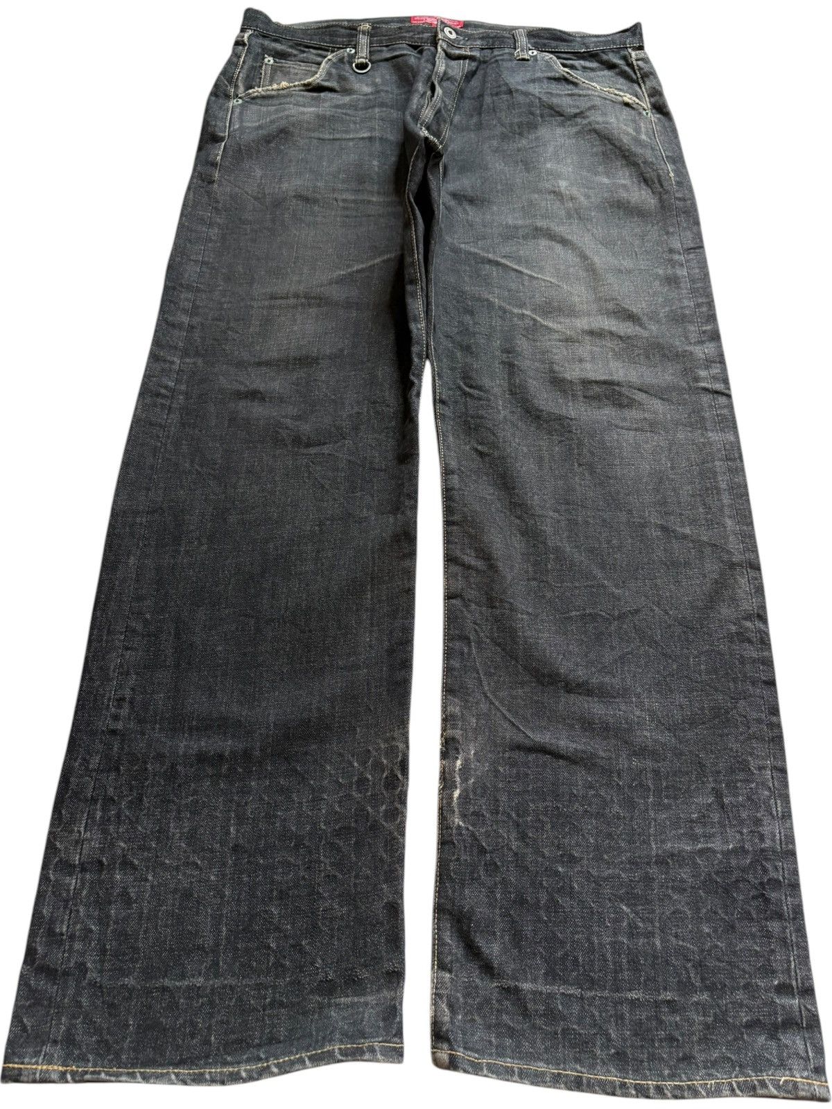 Japanese Brand Vintage Japanese Brand Button Fly Loose Baggy Jeans Size US 38 / EU 54 - 1 Thumbnail