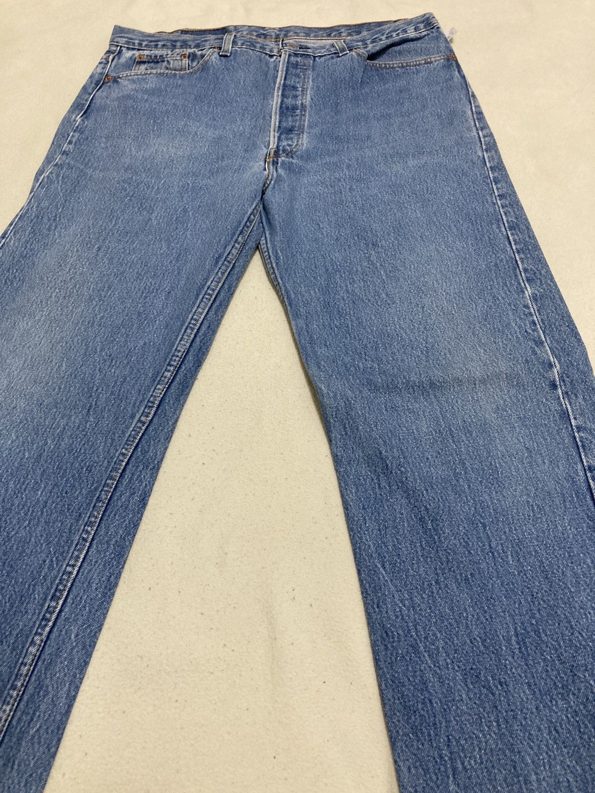 Levi's Vintage 90’s Levis 501 jeans Made in USA for Men Size US 38 / EU 54 - 2 Thumbnail