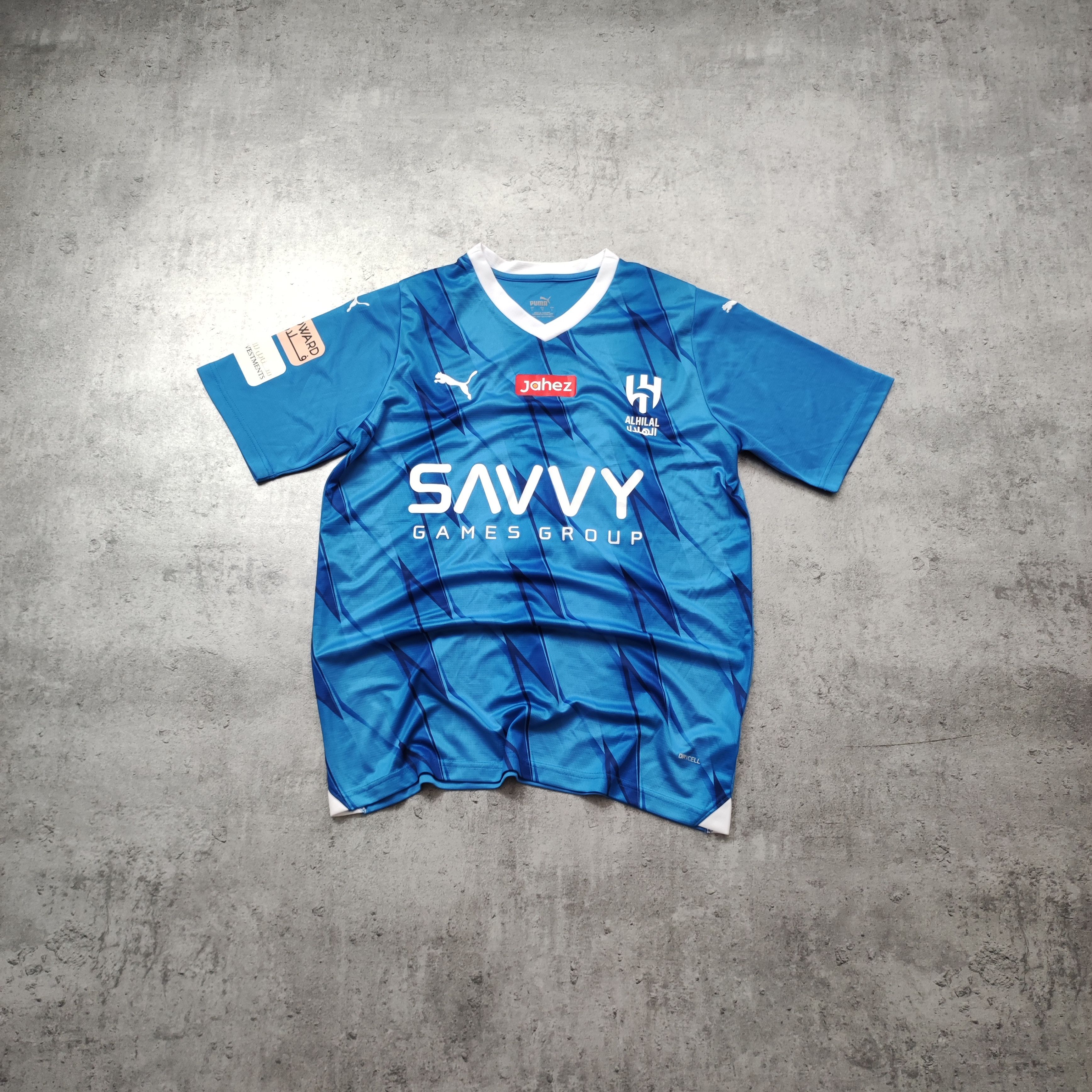 Puma RARE Neymar JR x Al-Hilal Puma Football Jersey Size US L / EU 52-54 / 3 - 2 Thumbnail