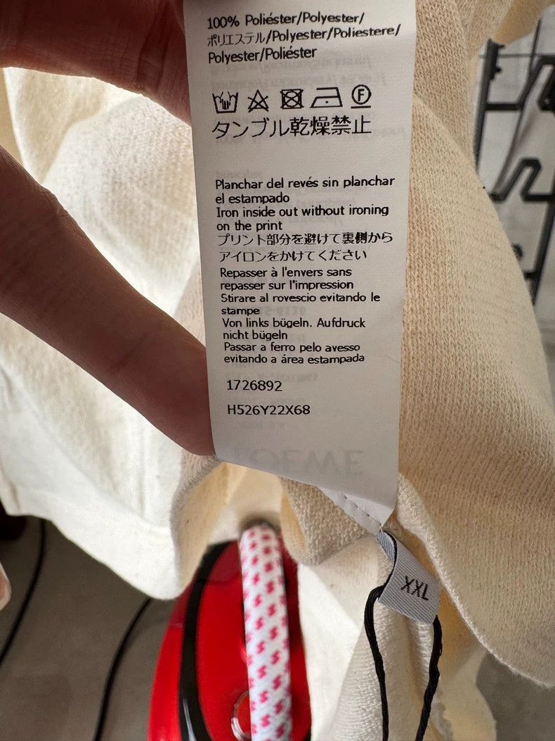 Loewe loewe white short sleeves 2504-Nextarrow Size US XXL / EU 58 / 5 - 5 Thumbnail