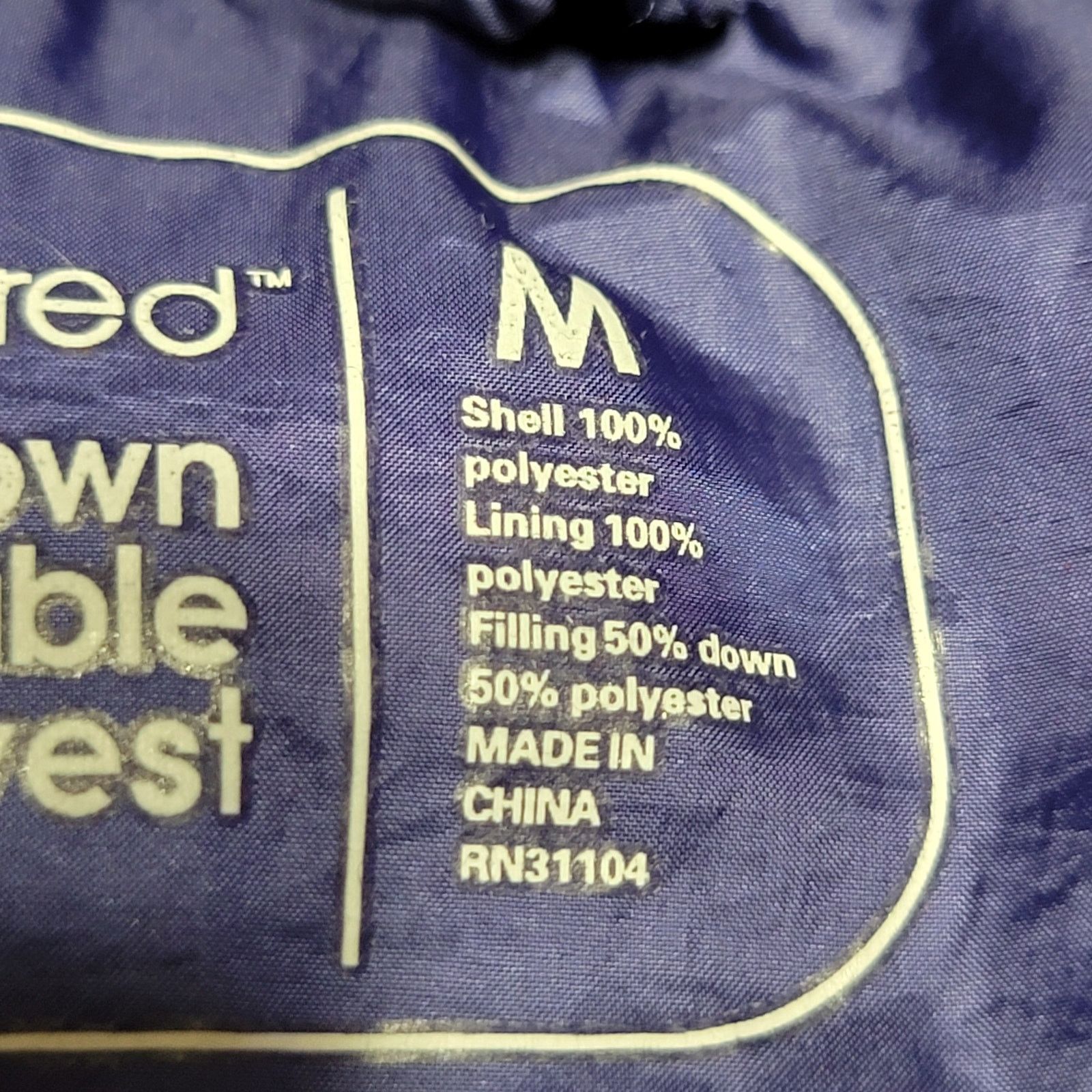 Other Be Inspired Full Zip Purple Down Packable Vest - Size Medium Size M / US 6-8 / IT 42-44 - 5 Thumbnail