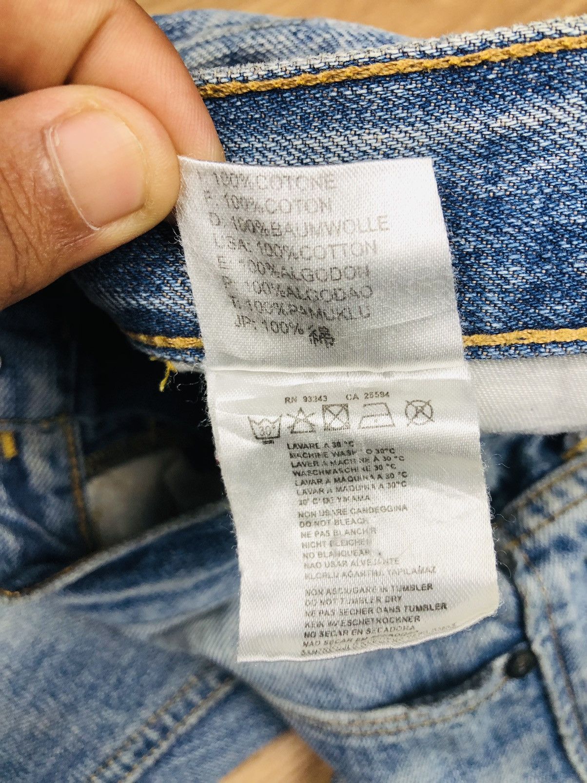 55DSL 55DSL Pearn Slim Fit Ripped Denim Jeans (38) Size US 28 / EU 44 - 15 Thumbnail