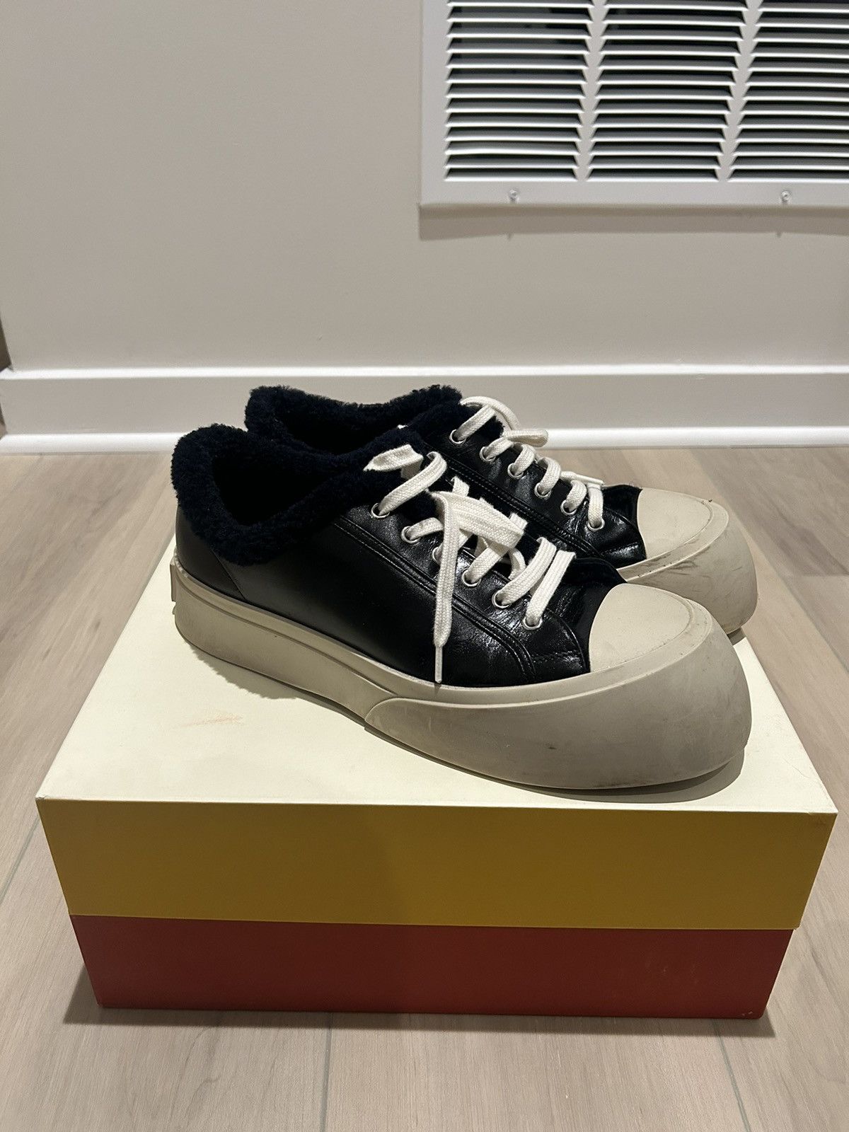 Marni marni pablo fur Size US 10 / EU 43 - 1 Thumbnail
