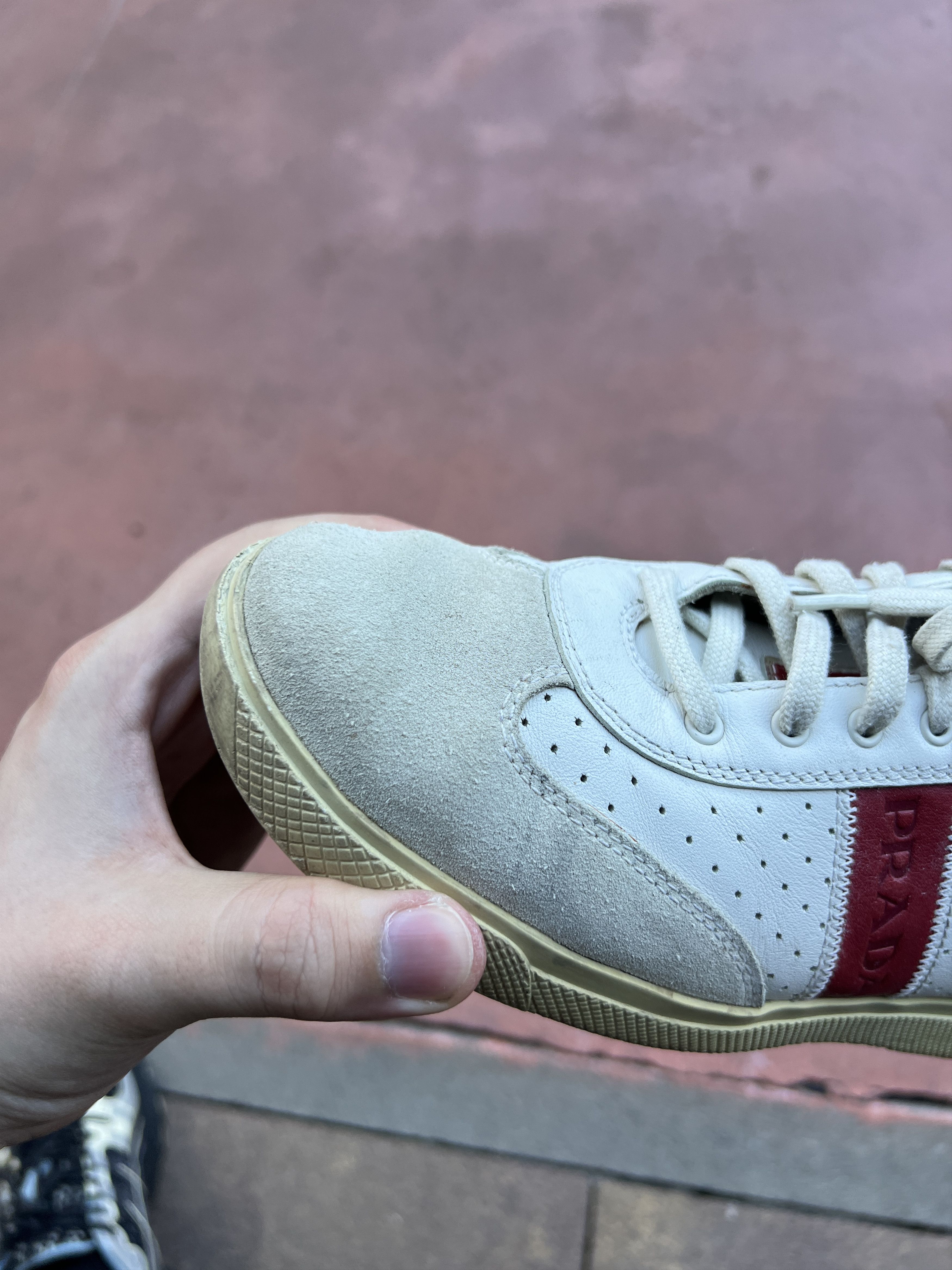 Prada Prada Vintage Y2K Low Sneakers 3E 3648 Size 39 Size US 9 / IT 39 - 14 Thumbnail