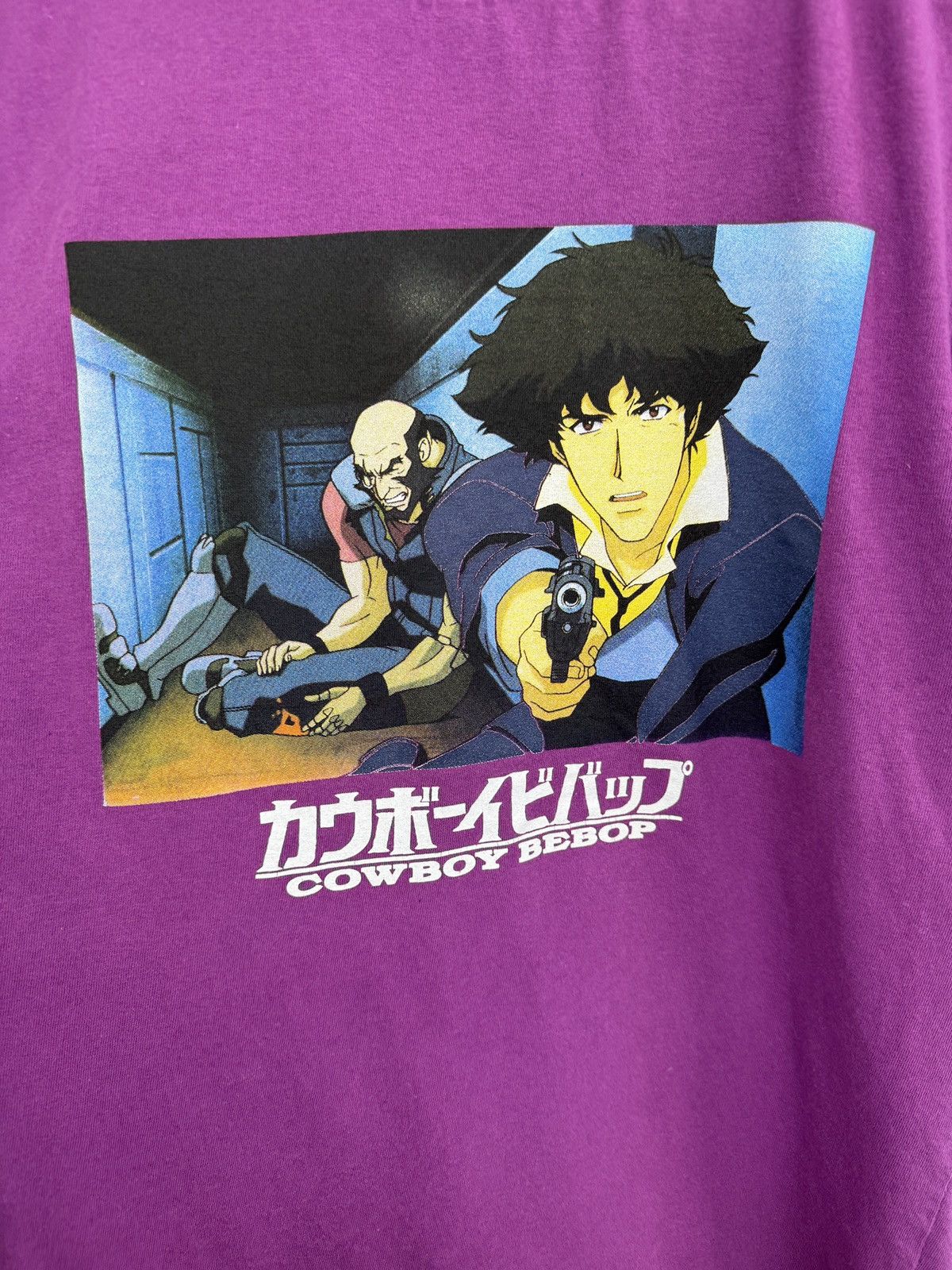 Anime 🇯🇵 Cowboy Bebop Anime Spike Spiegel Jet Black T-Shirt Japan Size US S / EU 44-46 / 1 - 4 Thumbnail