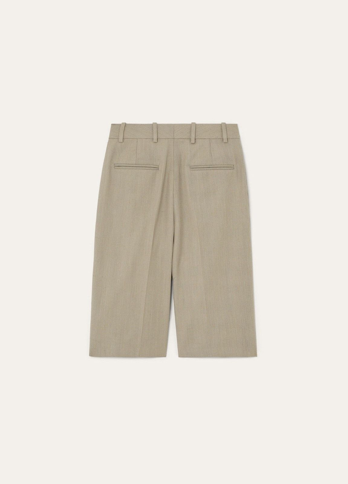 Loro Piana o1srvl11e0526 FAP2805 Digby Bermuda Short in Beige Size 28" / US 6 / IT 42 - 2 Thumbnail